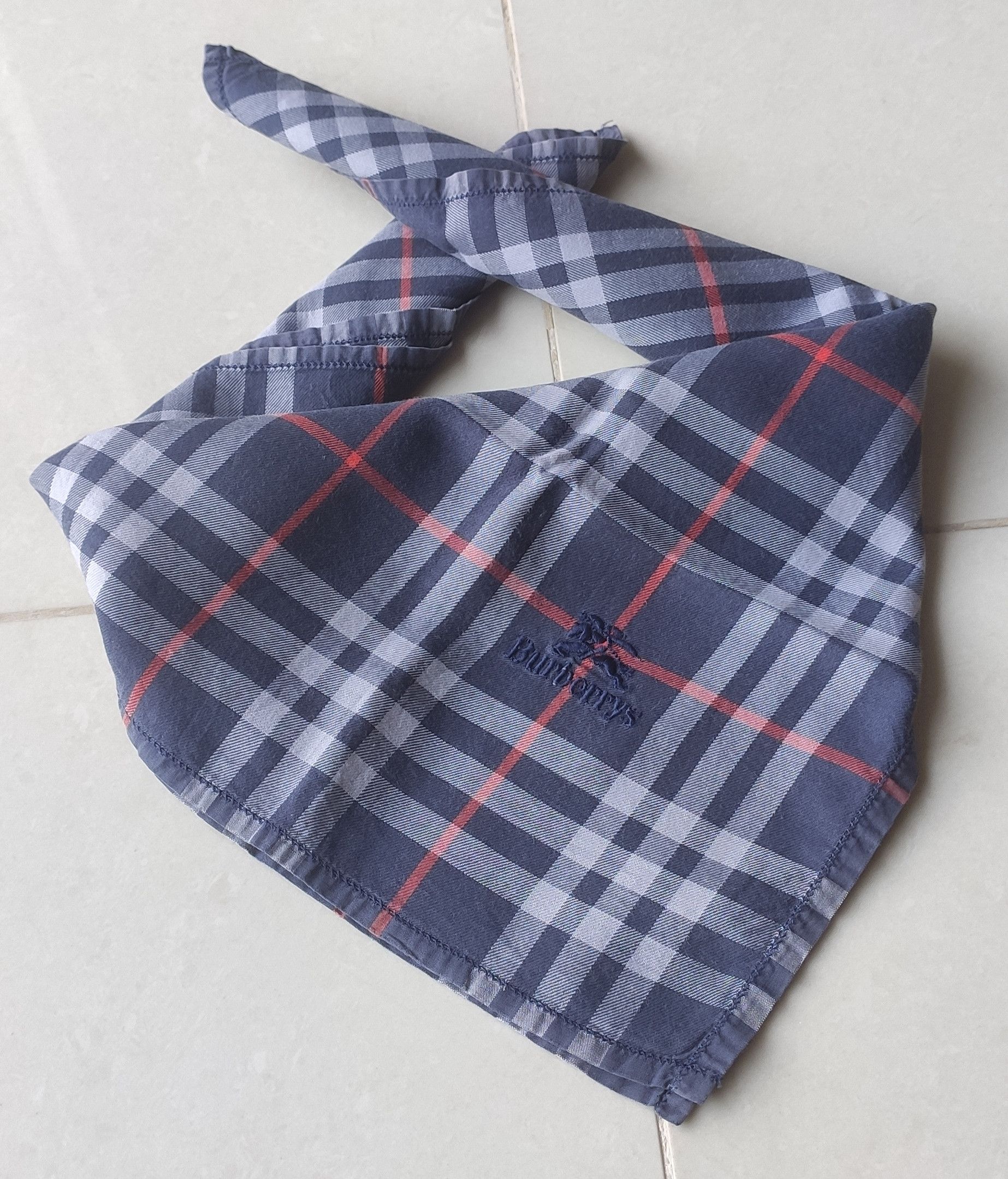 Burberry Vintage Nova Check Burberrys Handkerchief Size ONE SIZE - 1 Thumbnail