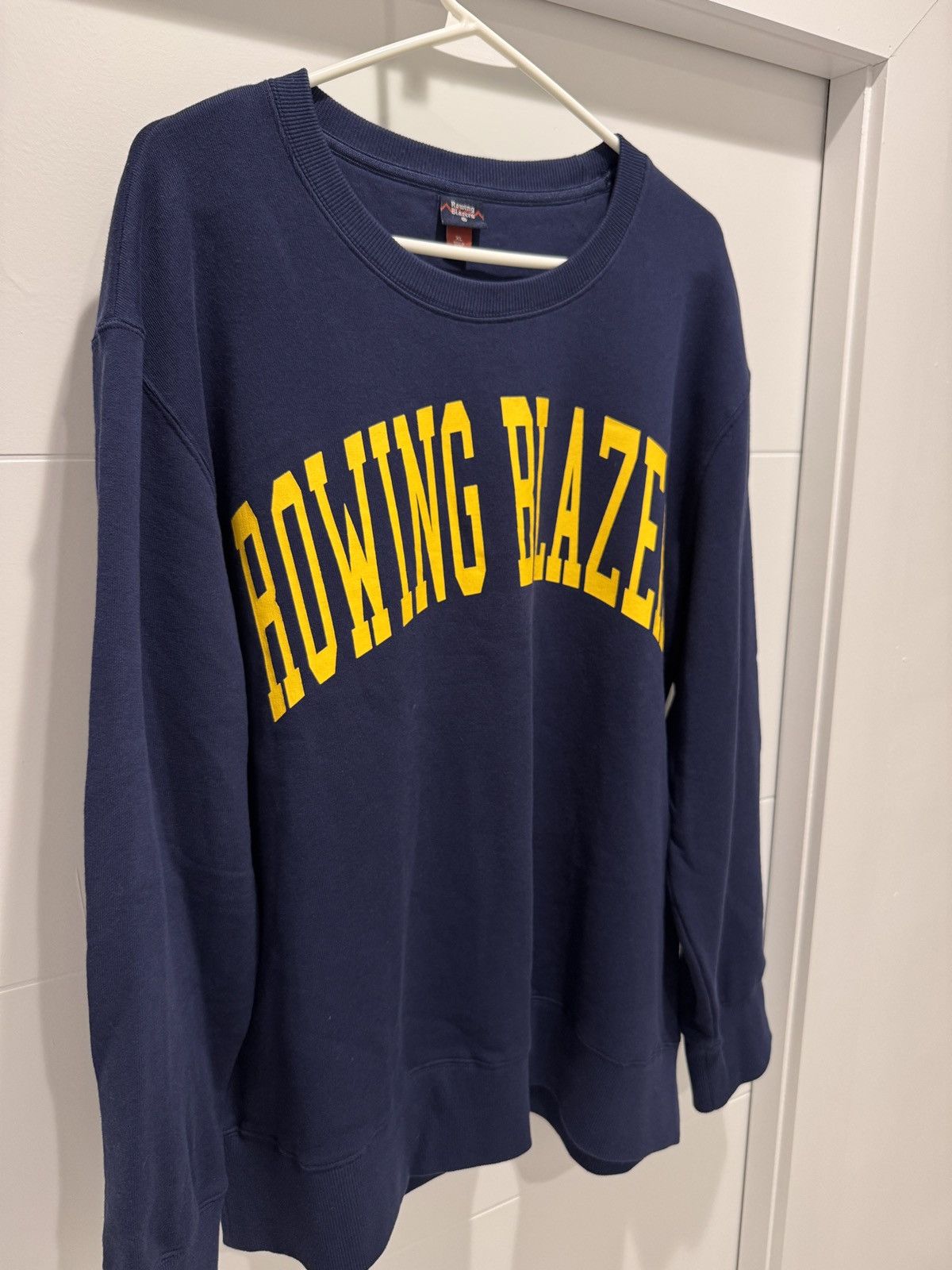 Rowing Blazers Rowing Blazers x Target Logo Navy Crewneck Sweater Size XL Size US XL / EU 56 / 4 - 2 Thumbnail