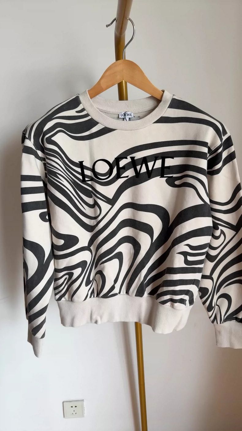 Loewe LOEWE Round collar hoodie Size M / US 6-8 / IT 42-44 - 1 Thumbnail