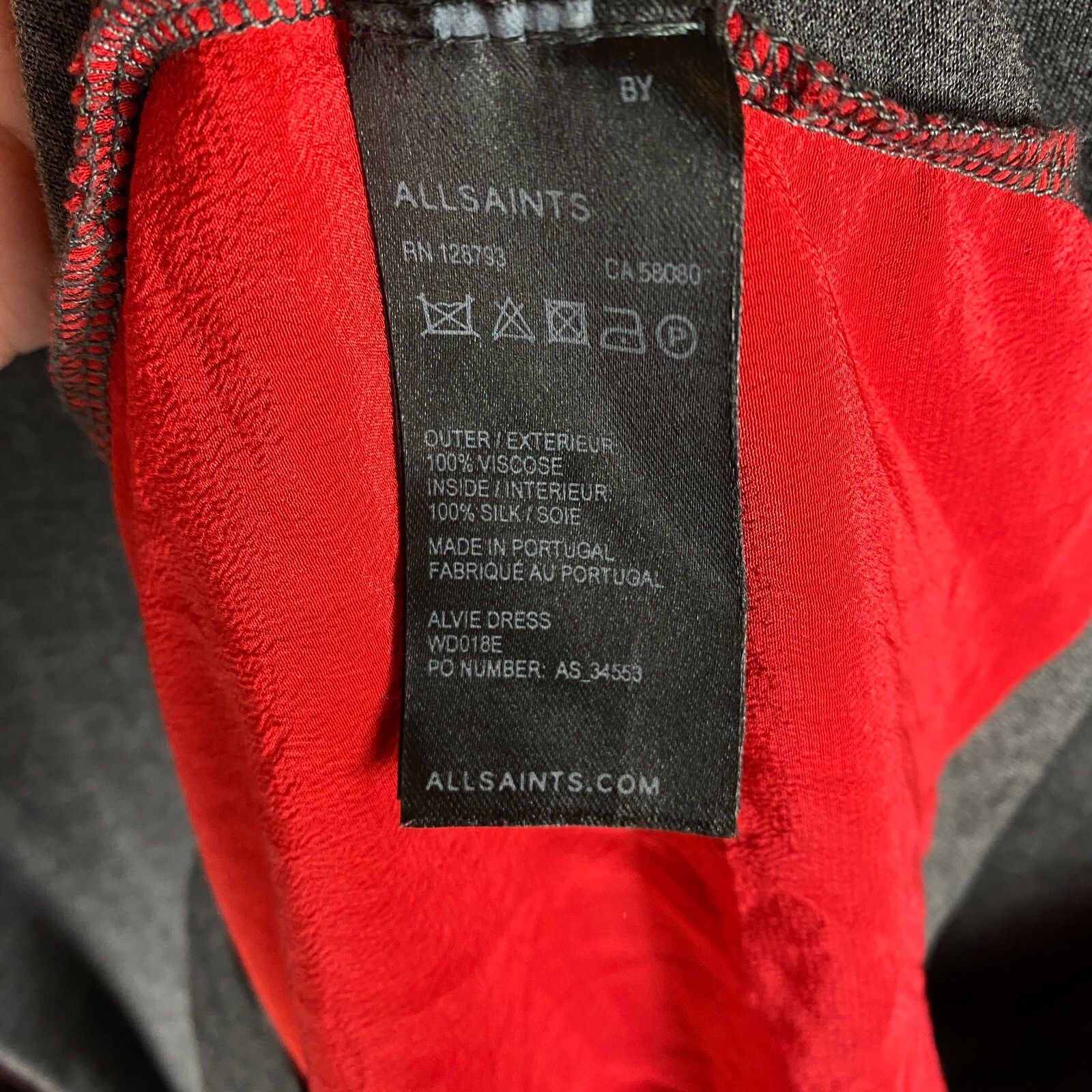 Allsaints Allsaints Dress Women's Size UK12 Gray Sleeveless ` Size XL / US 12-14 / IT 48-50 - 5 Thumbnail