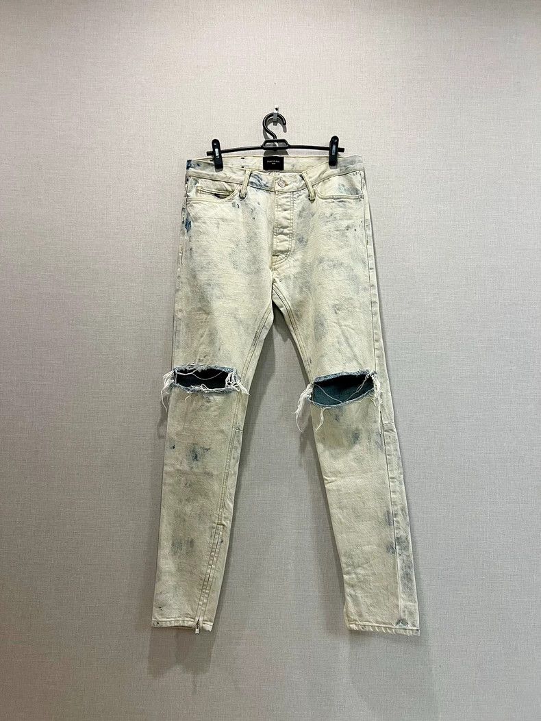 Fear of God Fear of God Snowflake rendering jeans Size US 33 - 1 Thumbnail