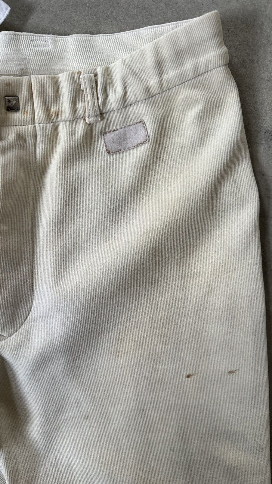 PONY VINTAGE 60S DISTRESSED HORSE RIDER PANT Size US 32 / EU 48 - 3 Thumbnail