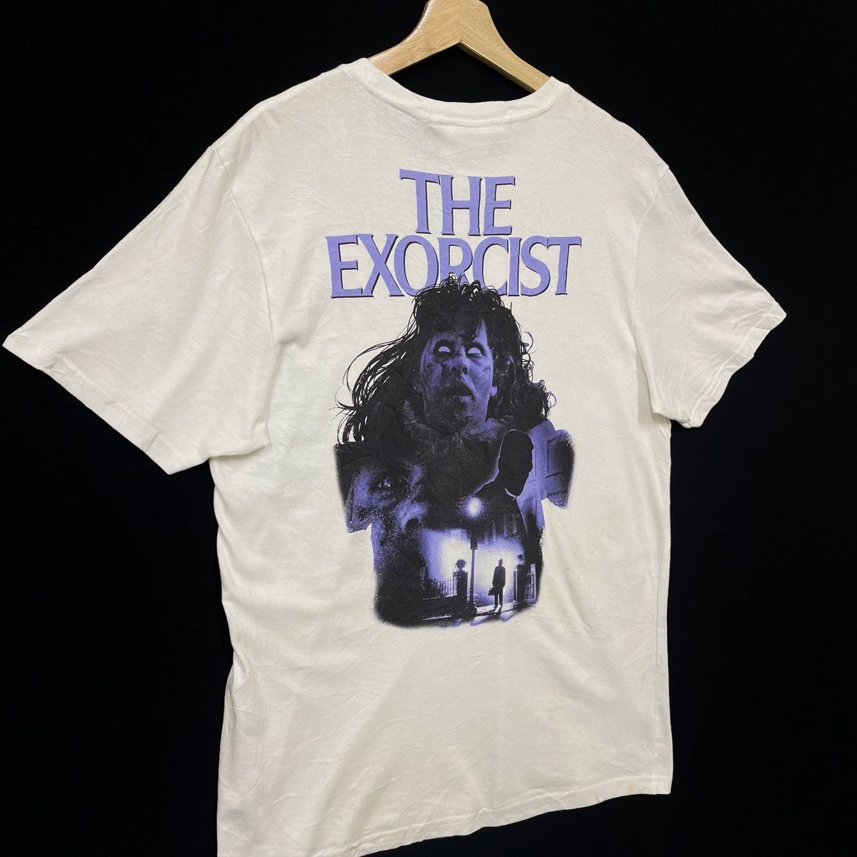 Vintage The Exorcist Holyshit Vintage 2000s y2k Horror Movies Size US M / EU 48-50 / 2 - 3 Thumbnail