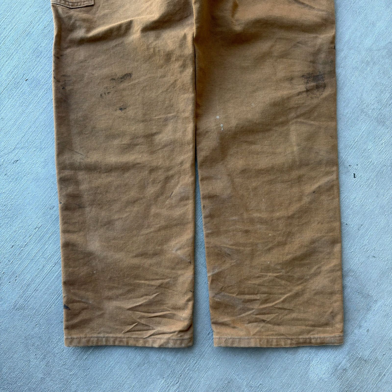 Carhartt × Vintage Carhartt brown double knee work wear carpenter pants Size US 32 / EU 48 - 6 Thumbnail