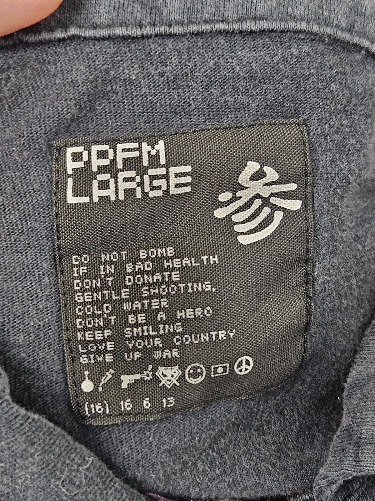 PPFM PPFM Lettor, fe truoni Cosa che t offorda shirt Size US L / EU 52-54 / 3 - 4 Thumbnail