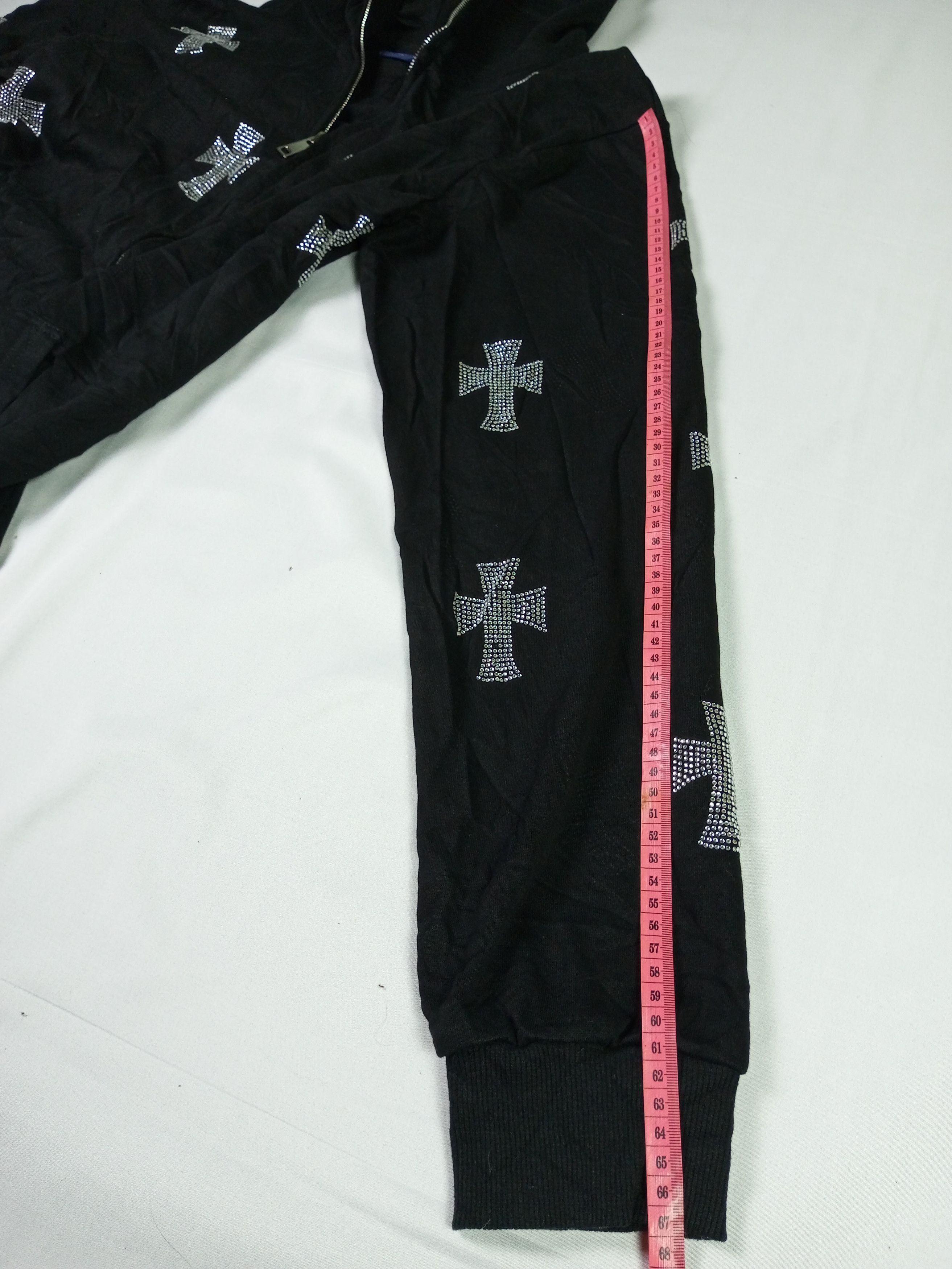 If Six Was Nine ZHYZ Cross Pattern Black Full Over Zip Hoodie CH Style Size US L / EU 52-54 / 3 - 10 Thumbnail