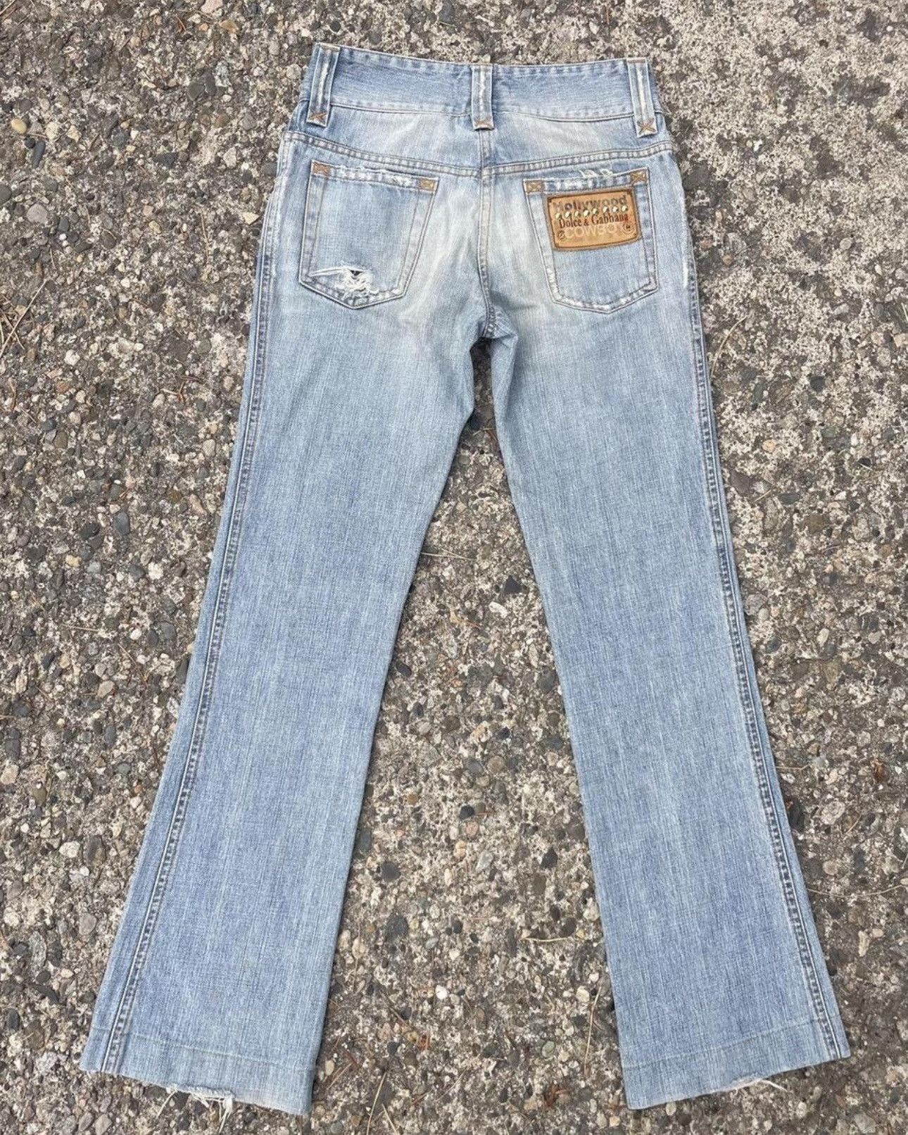 Dolce & Gabbana Dolce & Gabbana Hollywood Cowboy Jeans Size 26" / US 2 / IT 38 - 5 Thumbnail