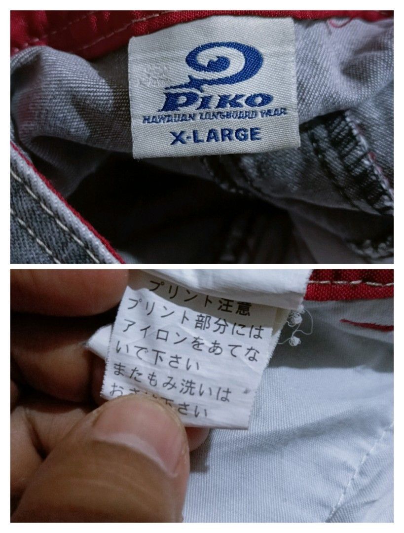 Japanese Brand Y2K Piko Grey Tech Cargo Jeans (W34) Size US 34 / EU 50 - 10 Thumbnail