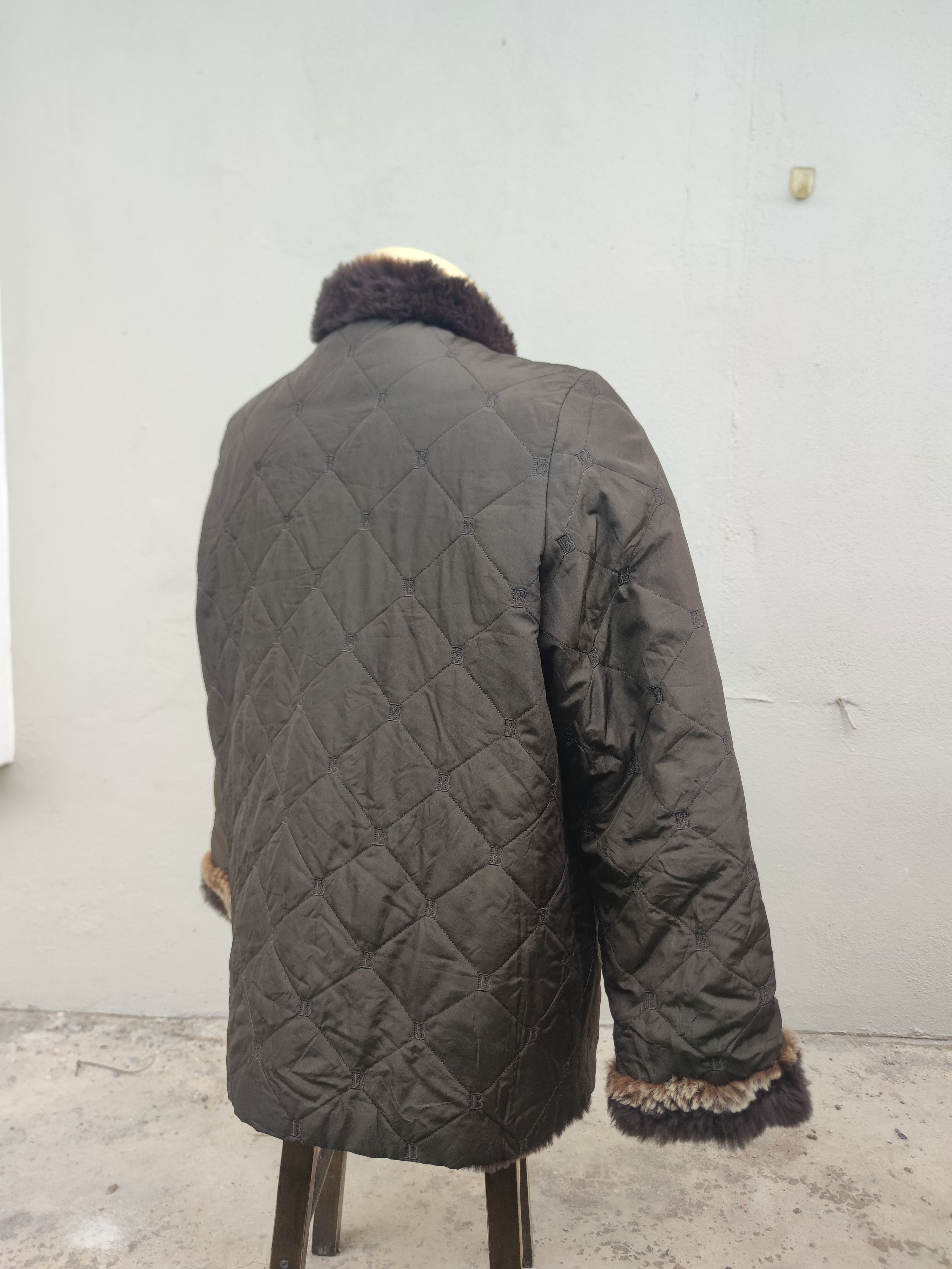 Balmain Balmain Paris Spanish Rabbit Fur Reversible Jacket Size XL / US 12-14 / IT 48-50 - 9 Thumbnail