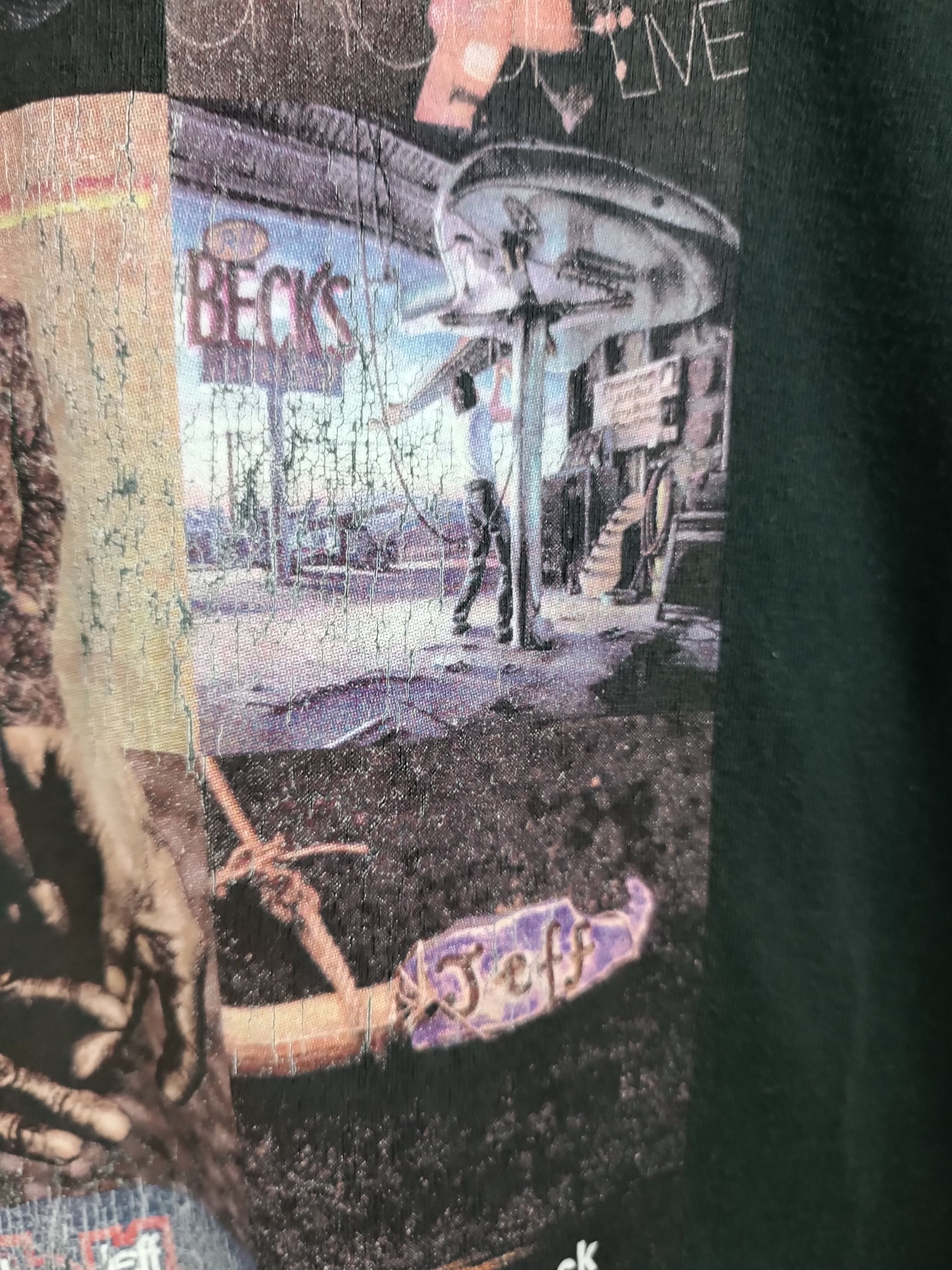 Band Tees VINTAGE '08 JEFF BECK ALBUM COLLECTION FADED TEE YARDBIRDS Size US L / EU 52-54 / 3 - 11 Thumbnail
