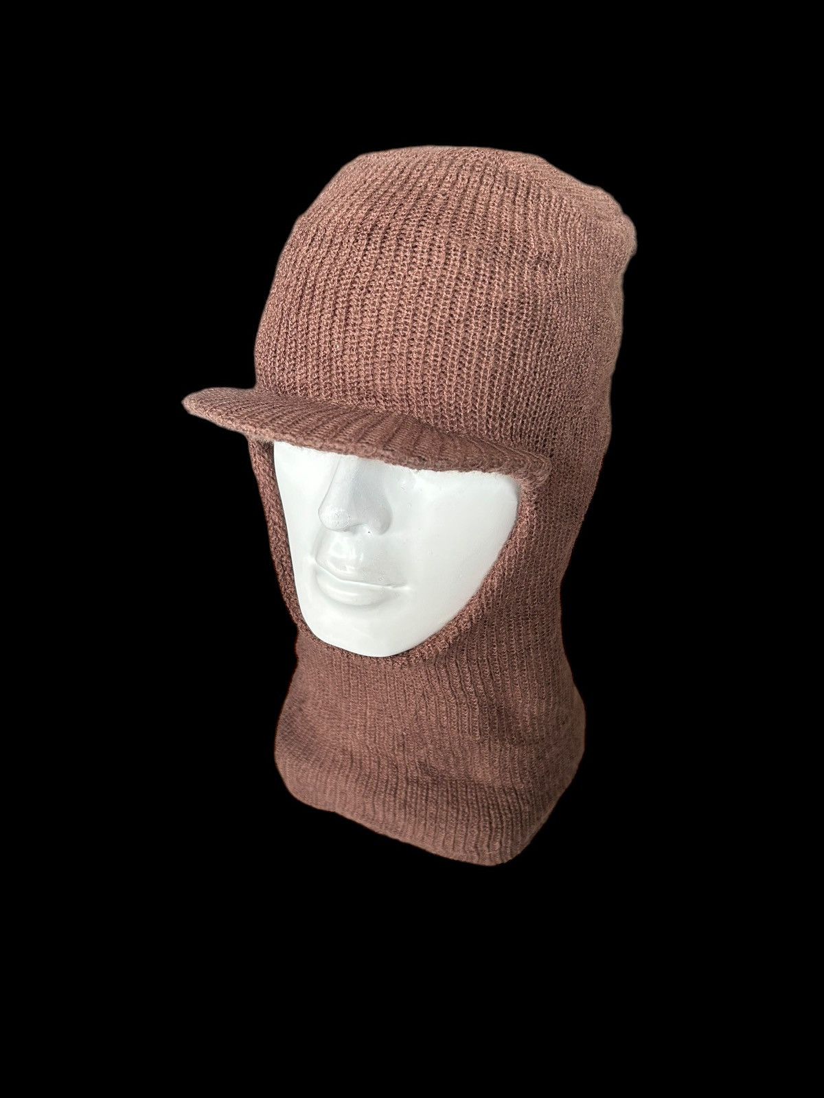 Japanese Brand × Kapital × Vintage Balaclava Masked Hats Japanese Style Knitt Rare ☠️🎌🎌 Size ONE SIZE - 2 Thumbnail