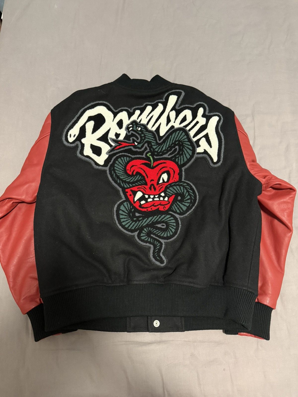 Supreme × Wtaps Supreme wtaps varsity jacket balck Size US M / EU 48-50 / 2 - 8 Thumbnail