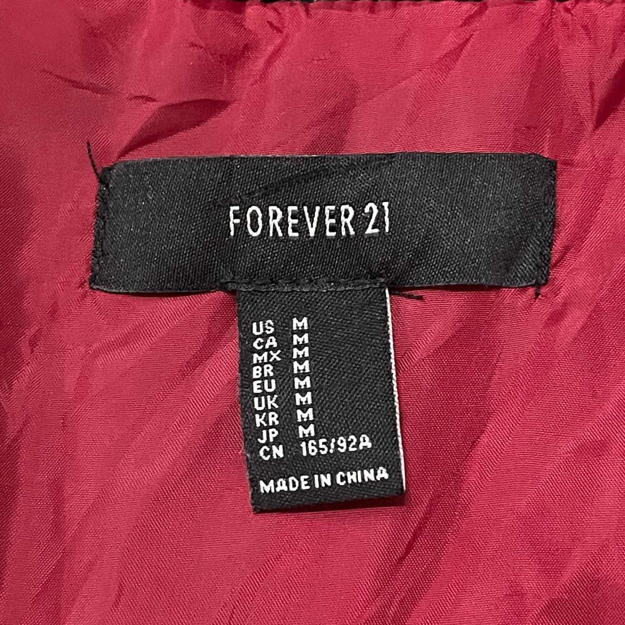 Forever 21 Forever 21 Double Collar Motorcycle Jacket Size M / US 6-8 / IT 42-44 - 9 Thumbnail