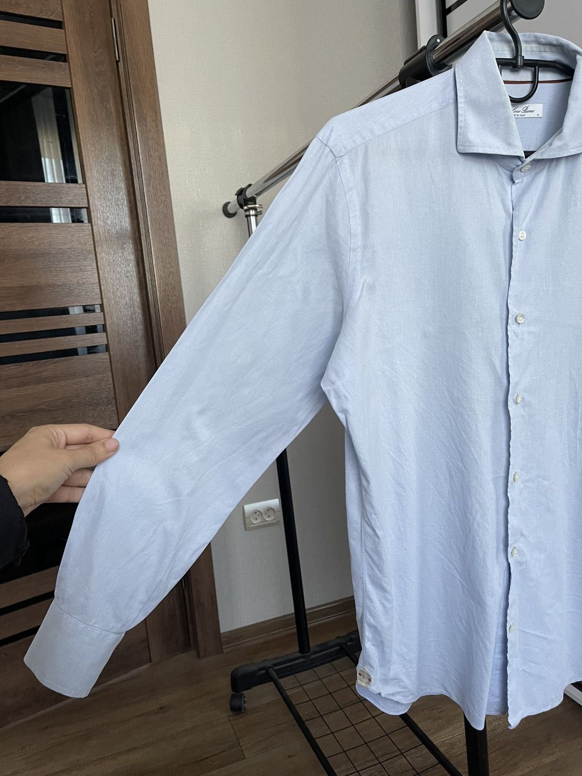 Loro Piana Loro Piana Button Up Shirt Long Sleeve Size US M / EU 48-50 / 2 - 6 Thumbnail