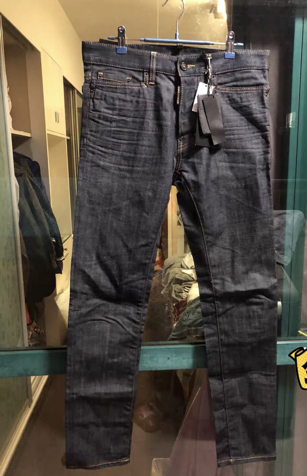 Dsquared2 Dsquared2 Handmade Raw Denim Jeans J2 Size US 28 / EU 44 - 1 Thumbnail