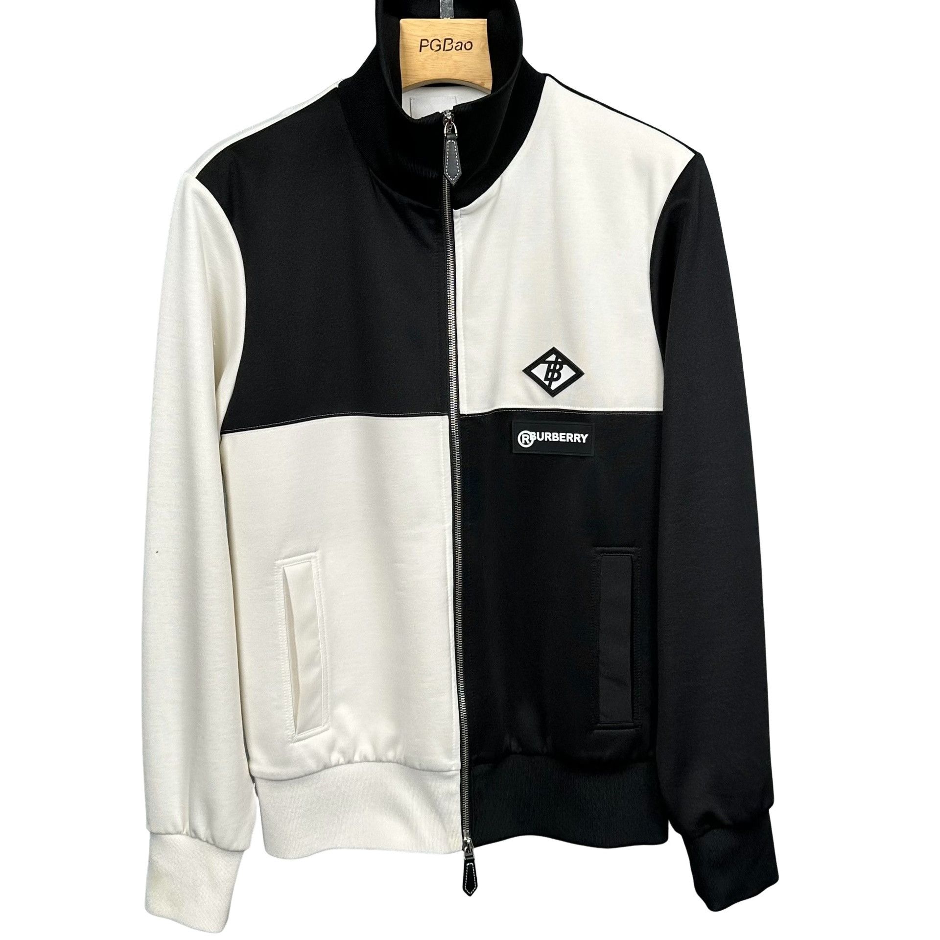 Burberry Burberry Colorblock TB Logo Zip Jacket Size S Size US S / EU 44-46 / 1 - 1 Thumbnail