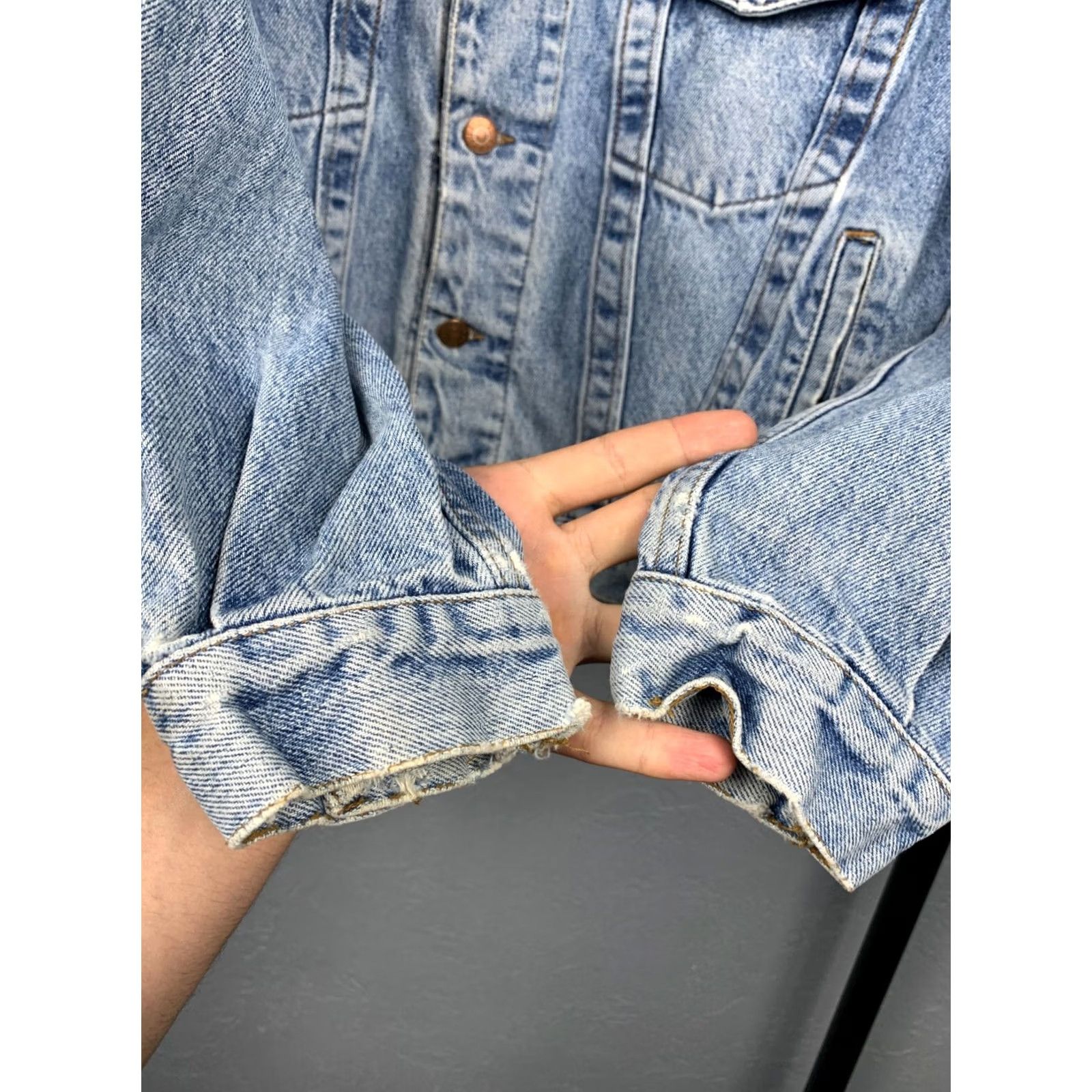Diesel Diesel Star Series Vintage Mens Distressed Denim Jacket M Blue Jacket Mens N/A Size US M / EU 48-50 / 2 - 3 Thumbnail
