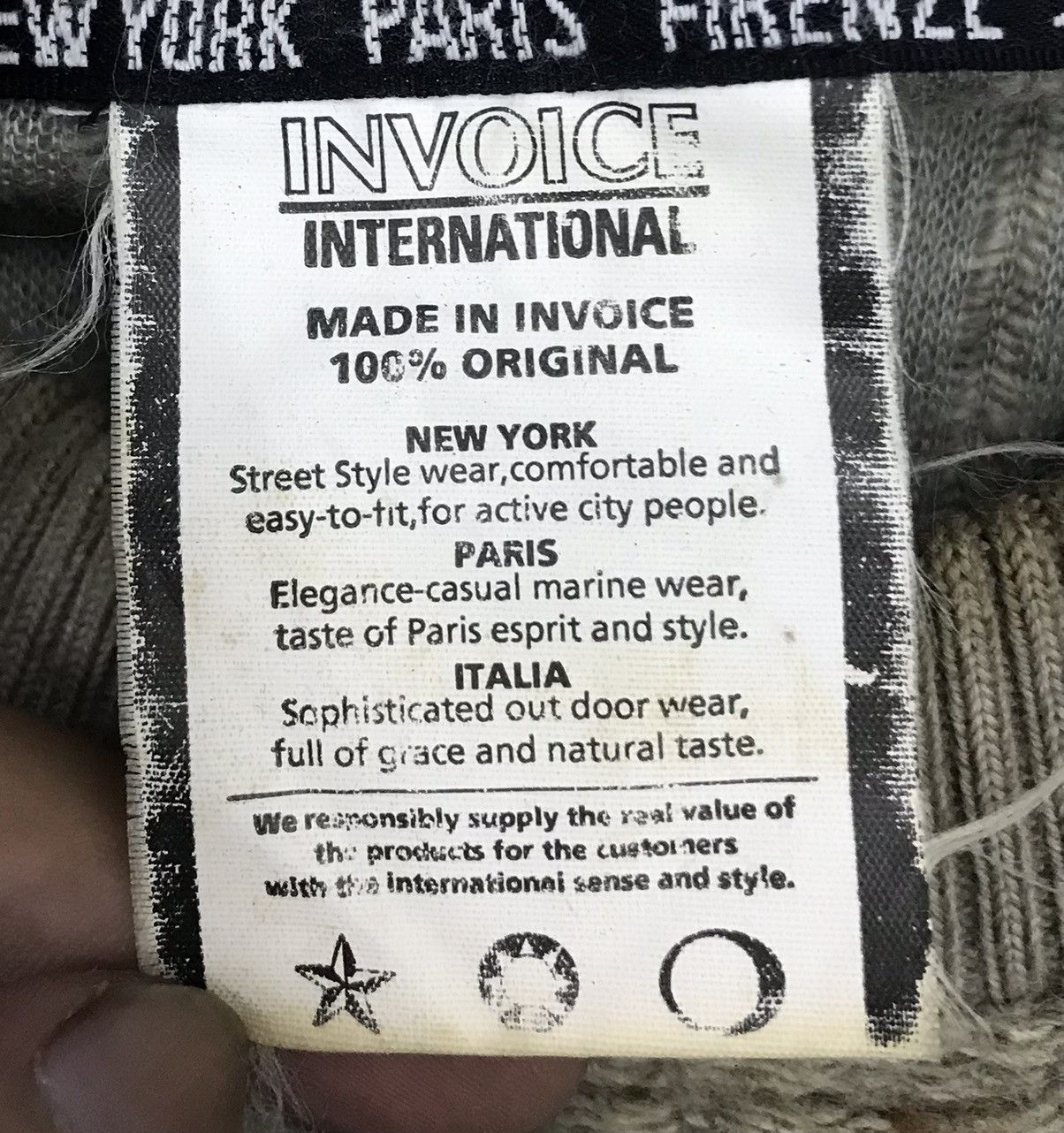 Japanese Brand × Vintage Vintage Invoice Made In Japan Knitwear Size US XXL / EU 58 / 5 - 9 Thumbnail