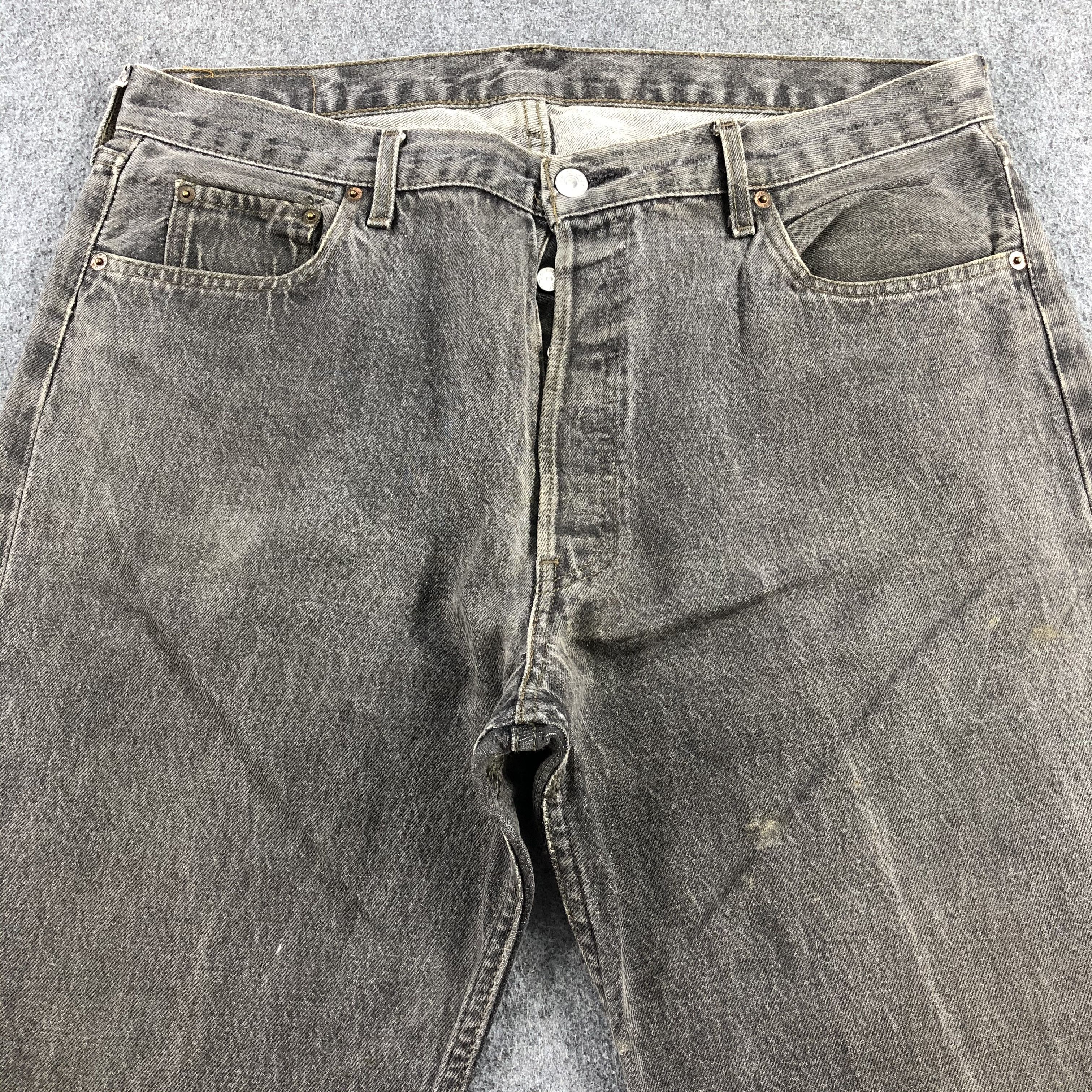 Levi's 90s Vintage Levis 501 Earth Tone Jeans-J1638 Size US 37 - 3 Thumbnail