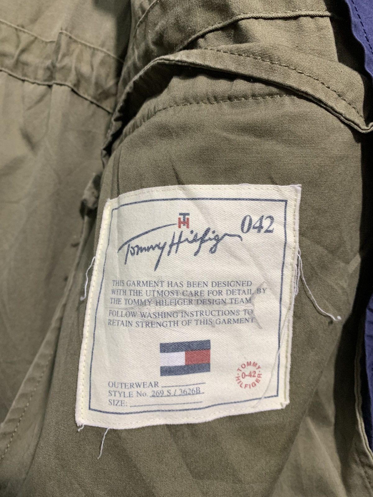 Tommy Hilfiger 🔥T.HILFIGER M-65 FIELD JACKETS MILITARY Size US L / EU 52-54 / 3 - 11 Thumbnail
