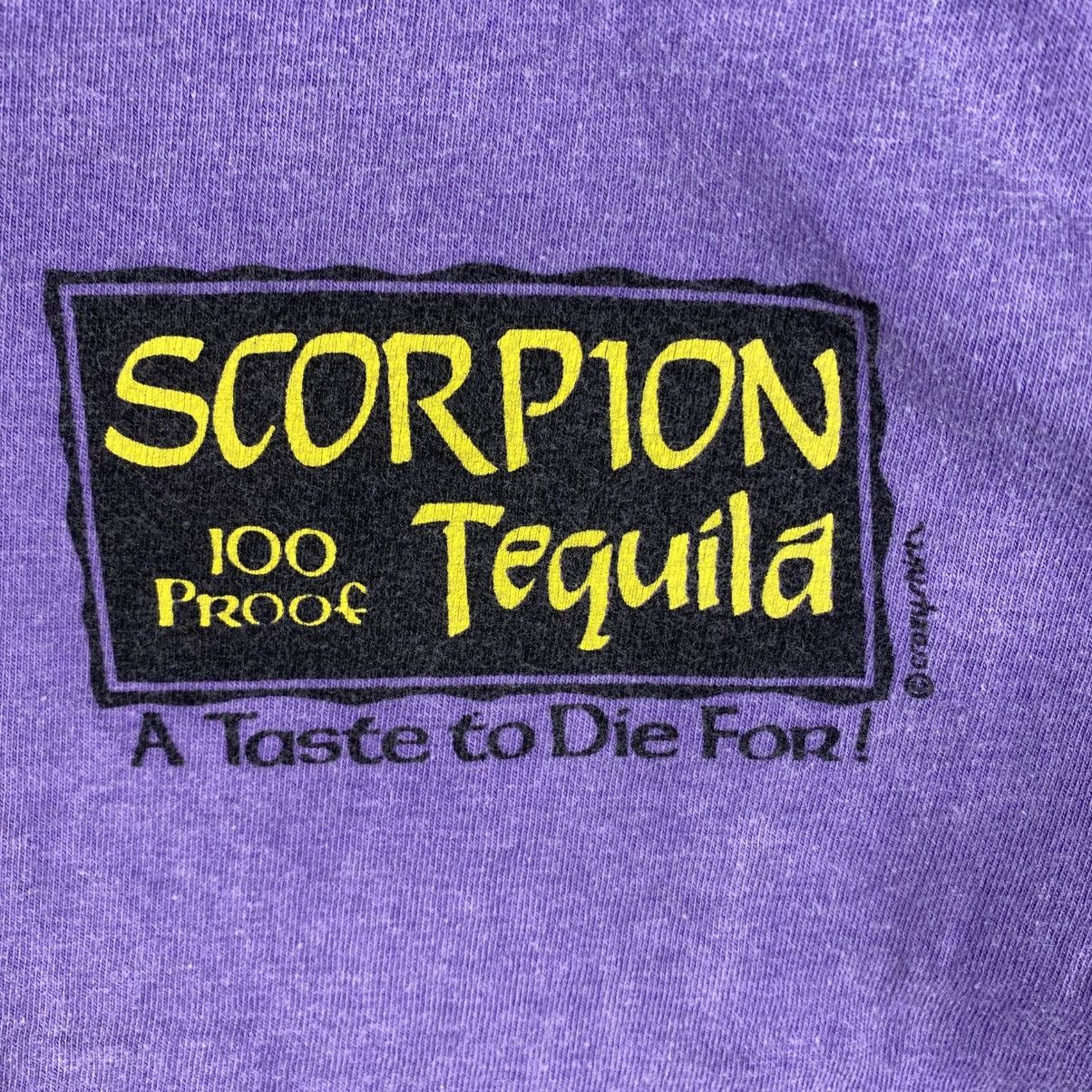 Vintage Vintage 90's Crazyshirts SCORPION TEQUILLA Hawaii Dyed Tee Size US M / EU 48-50 / 2 - 4 Thumbnail
