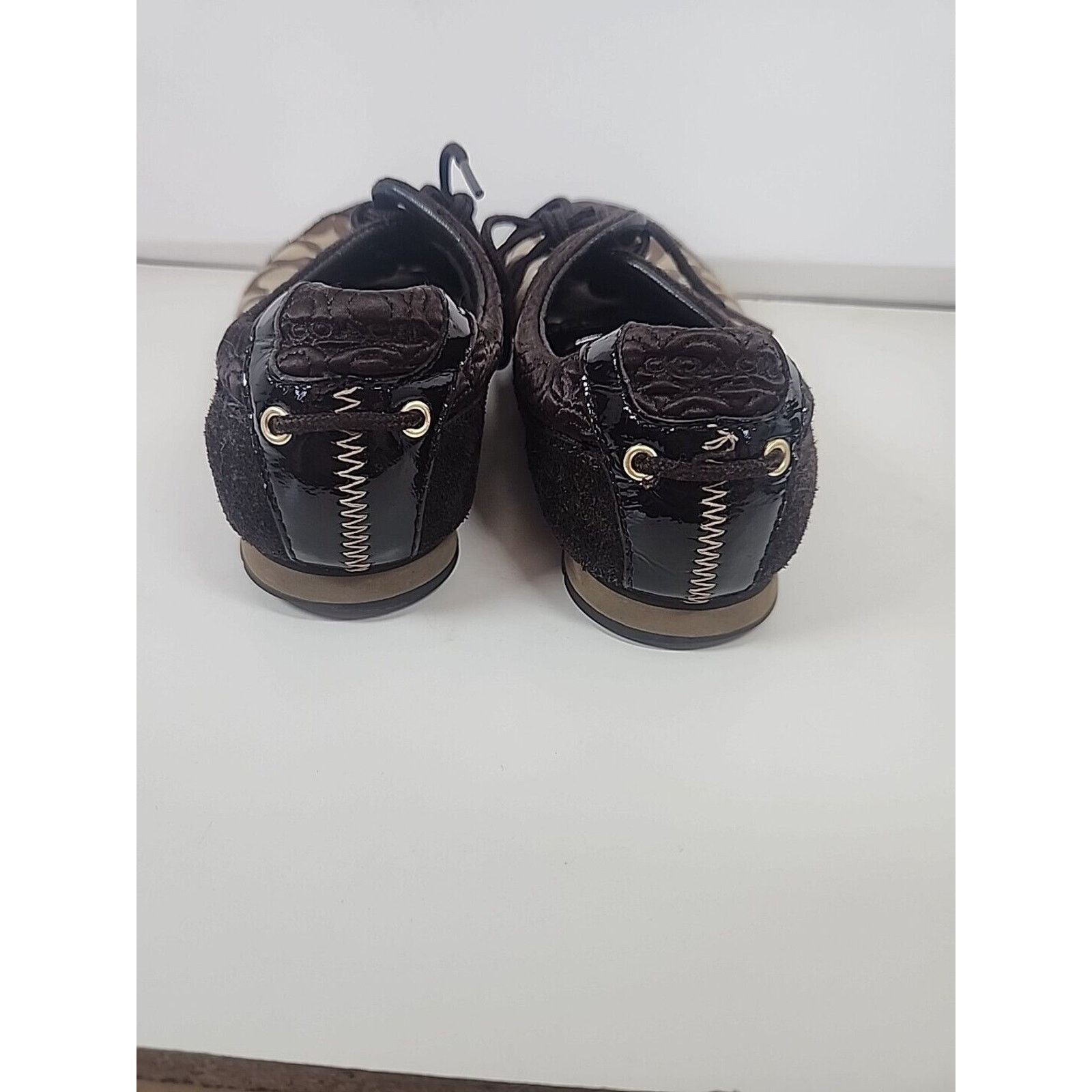Coach Coach Women's Kelbie Shoes Size 7M Brown Signature Sneakers Size US 7 / IT 37 - 3 Thumbnail