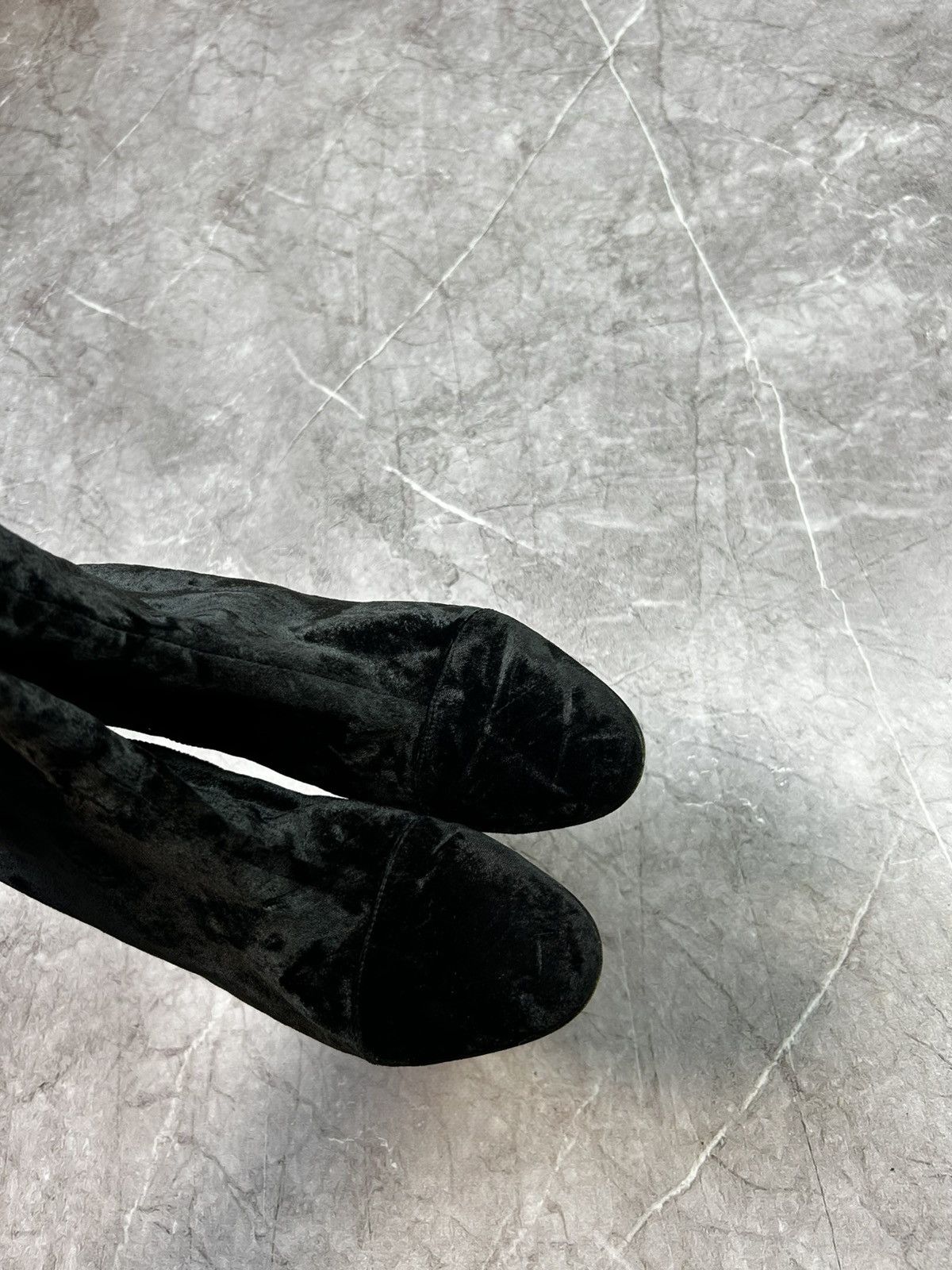 Dries Van Noten DRIES VAN NOTEN Black With Floral Pattern Ankle Boot Size 39 Size US 9 / IT 39 - 15 Thumbnail