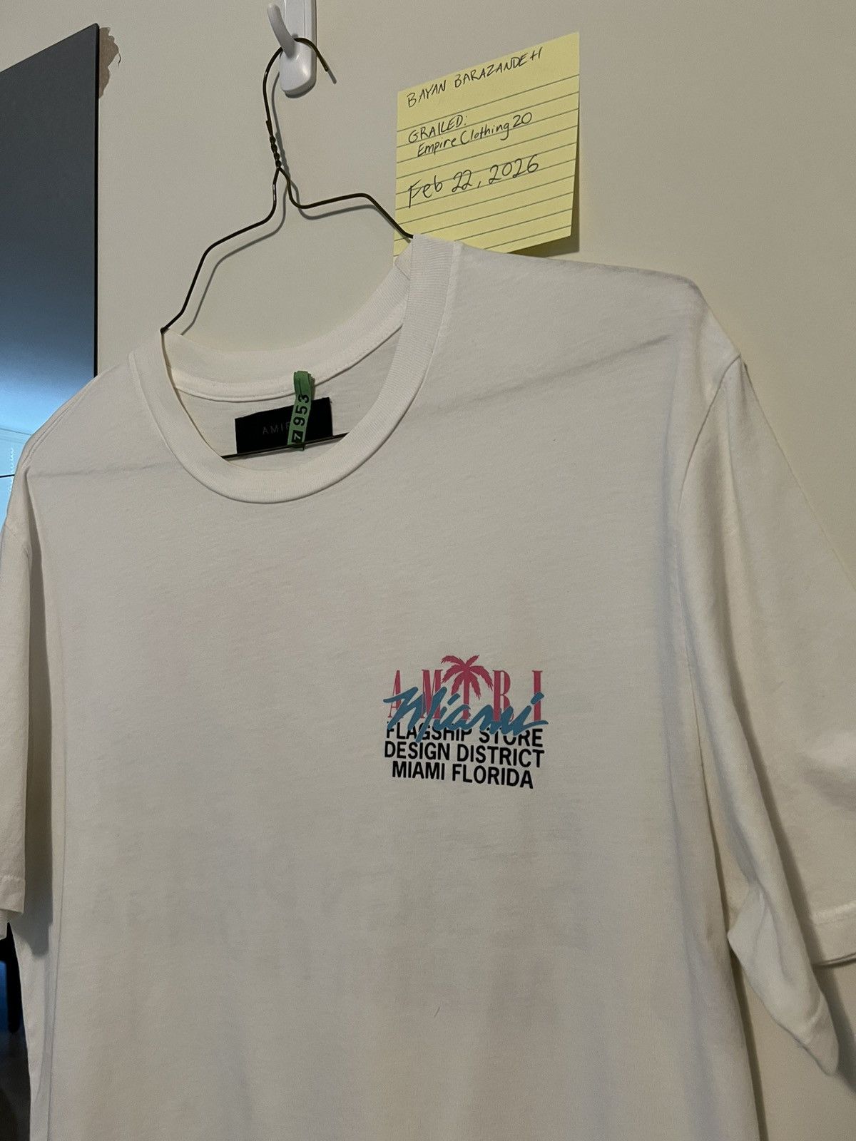 Amiri Amiri Miami Design District Pop-up Shop Collab Size US M / EU 48-50 / 2 - 2 Thumbnail