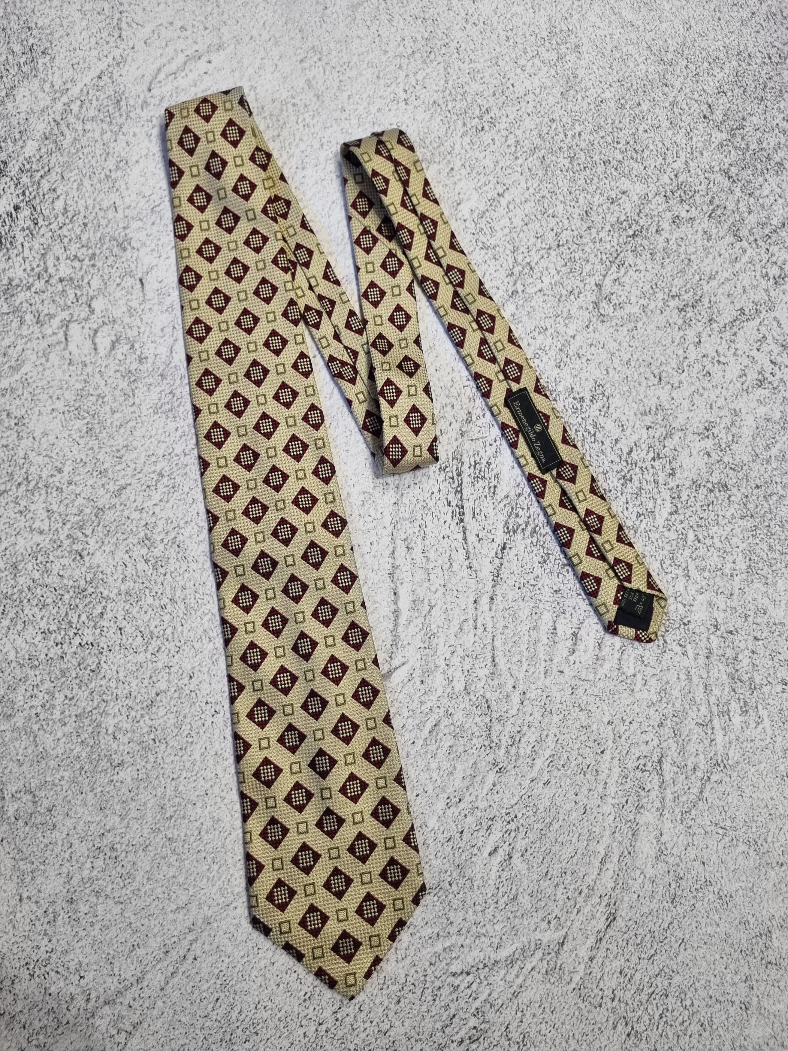 Ermenegildo Zegna Vintage Ermenegildo Zegna Silk Tie Size ONE SIZE - 1 Thumbnail