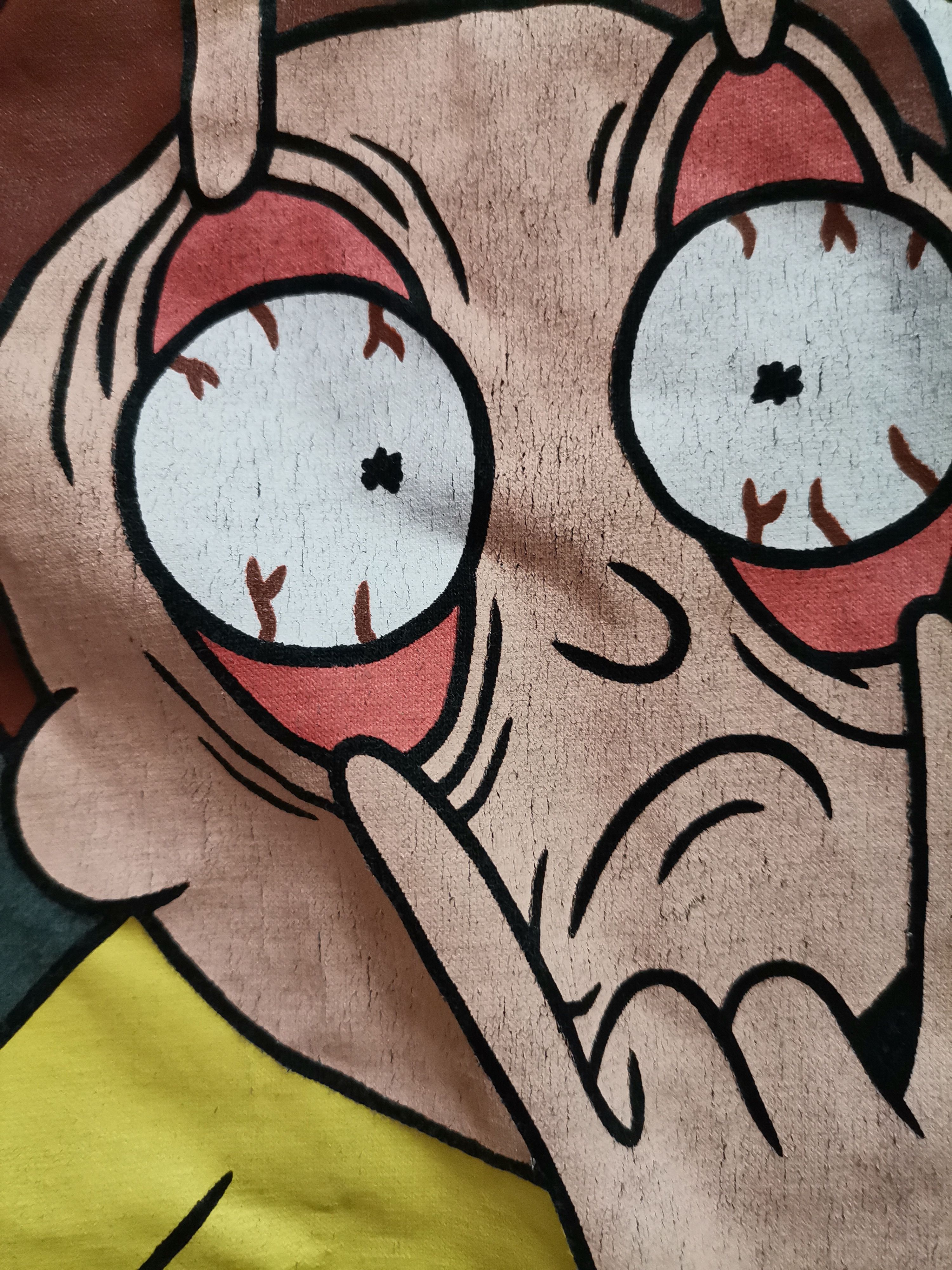 Cartoon Network Rick and Morty Tie Dye Tee Size US XL / EU 56 / 4 - 3 Thumbnail