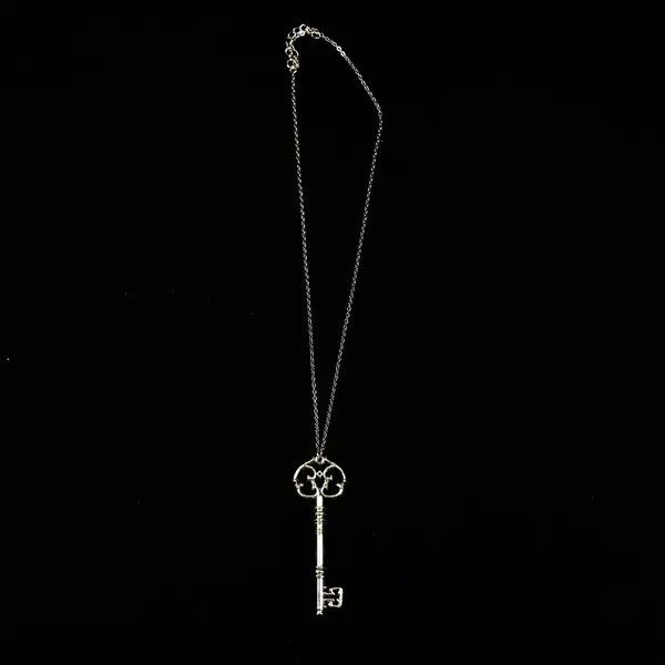 Other Gothic Key Pendant Necklace and Punk Necklace Gothic Chain Size ONE SIZE - 6 Thumbnail