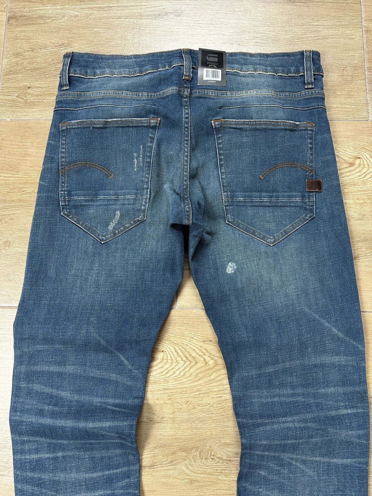 G-Star NEW🏷️ G-Star Raw D-Staq 5-PKT Slim Denim Jeans Size US 33 - 8 Thumbnail