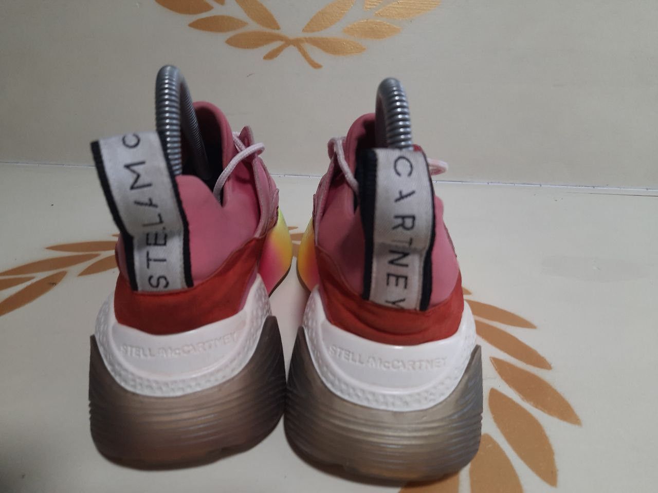 Designer × Stella McCartney Stella McCartney Eclypse Rainbow Sneakers Size US 7.5 / IT 37.5 - 13 Thumbnail