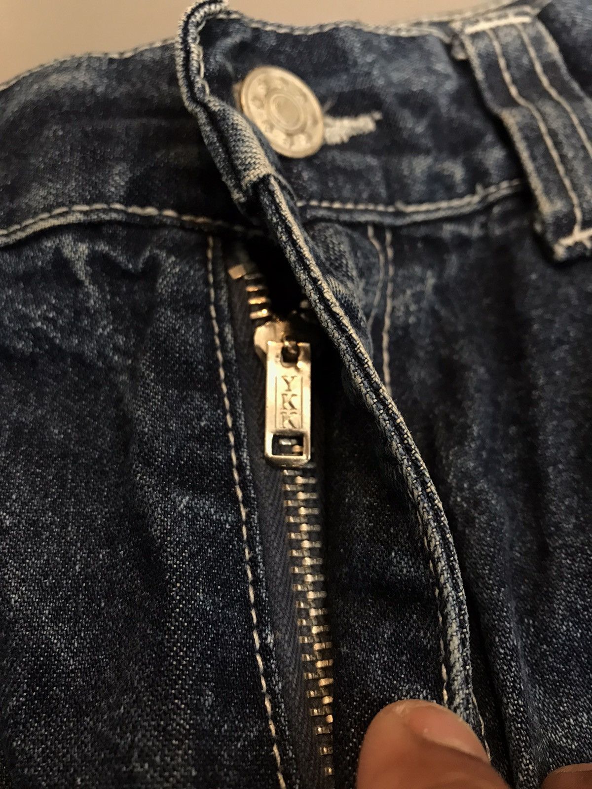 Designer Nasty Soul Embroidery Denim Size US 31 - 7 Thumbnail