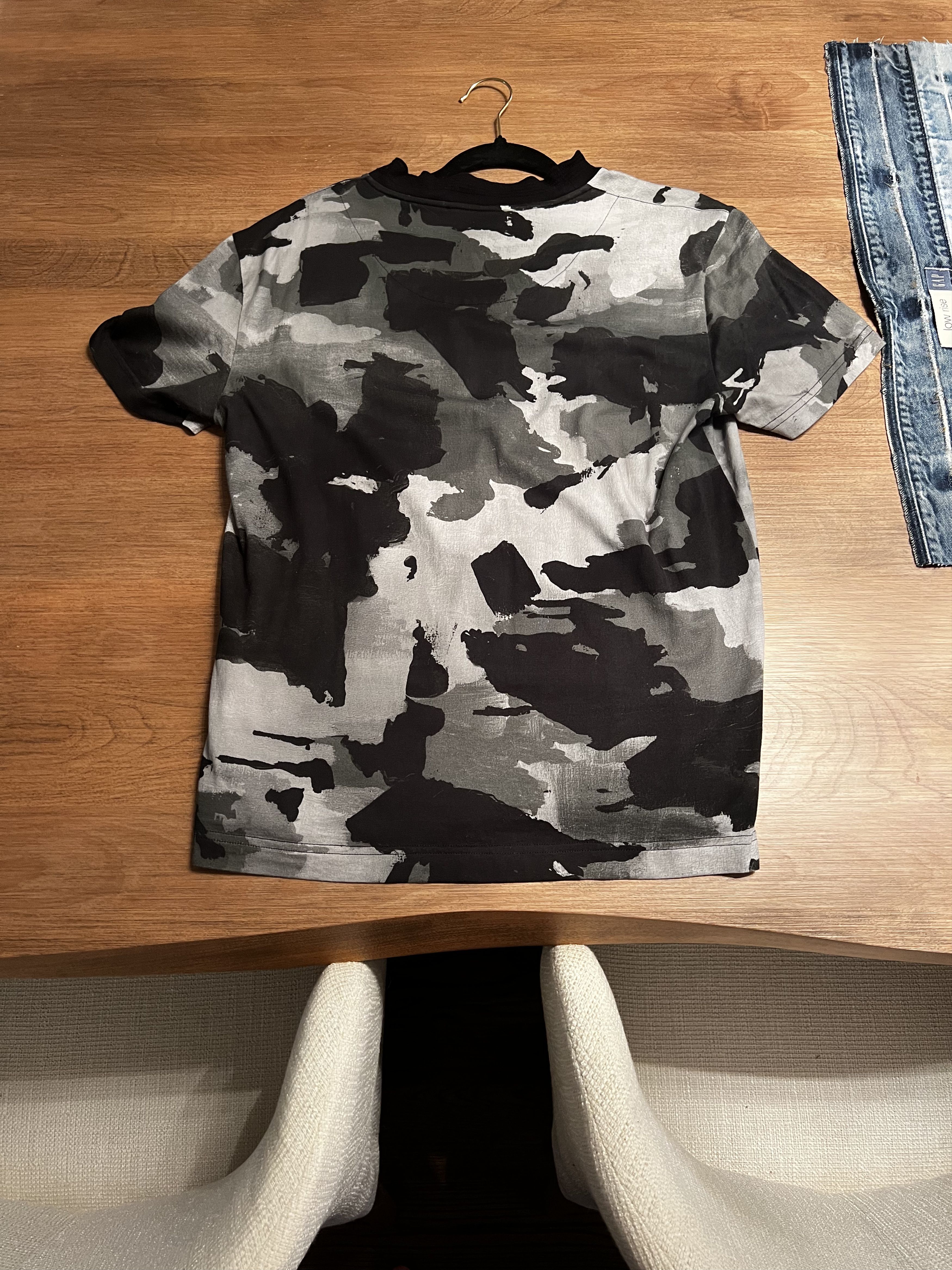 Dolce & Gabbana Camouflage-pattern Crew-neck T-shirt in Multicolor Size US S / EU 44-46 / 1 - 2 Thumbnail