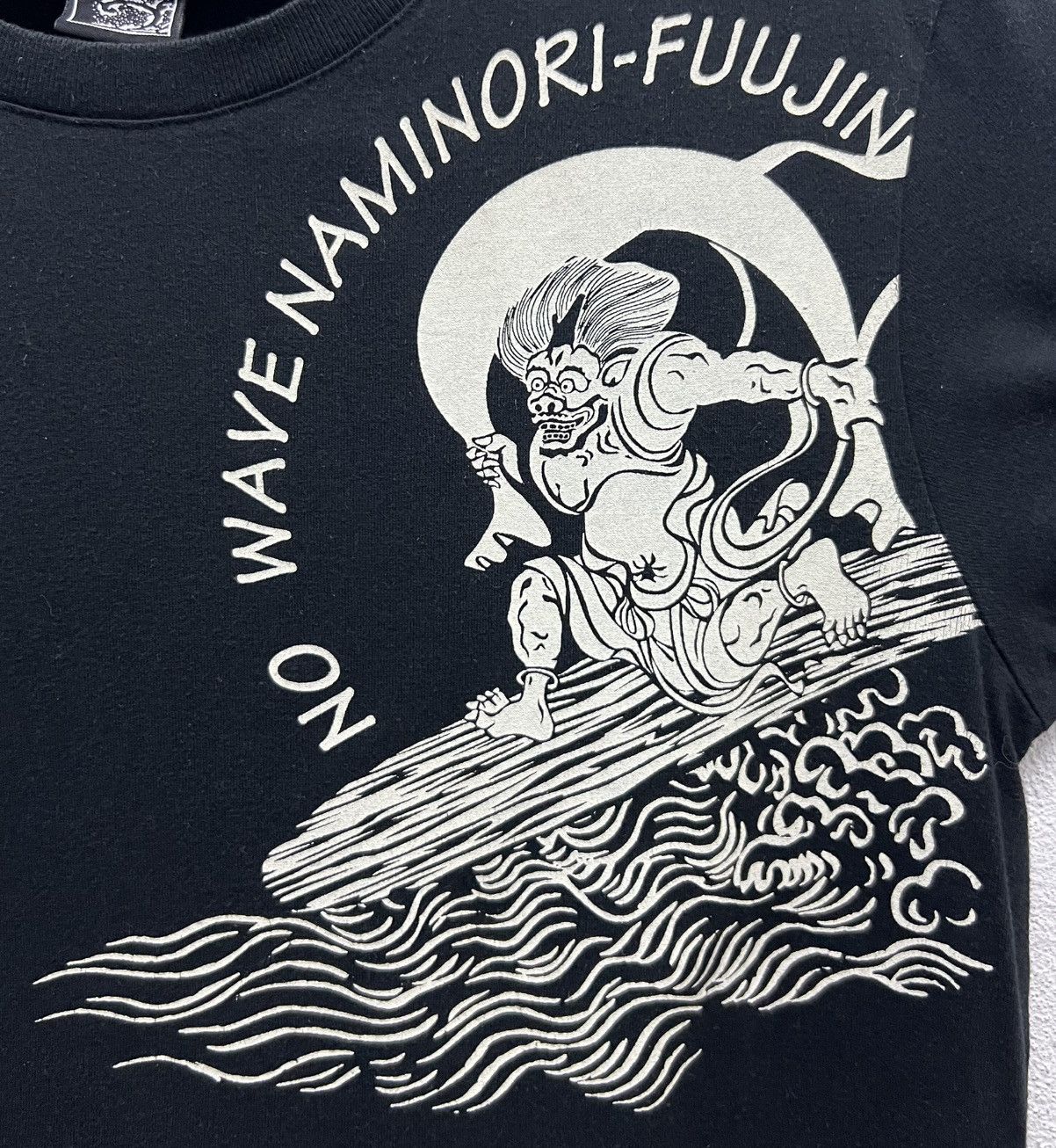 Japanese Brand × Vintage VINTAGE WAVE NAMINORI-RAIJIN NO LIFE SHIRT Size US M / EU 48-50 / 2 - 3 Thumbnail