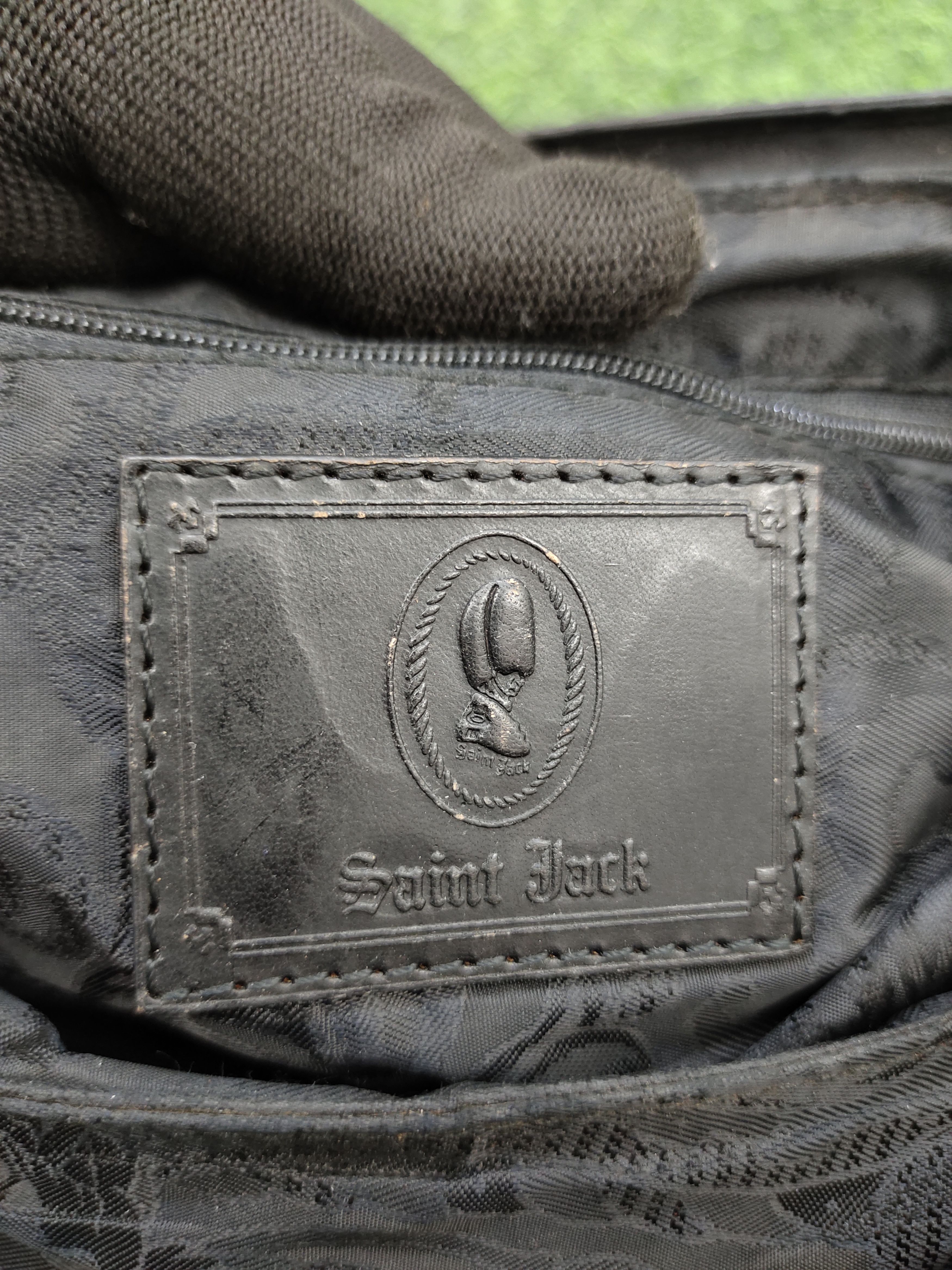 Hysteric Glamour Vintage 80s Saint Jack Patina Leather Shoulder Bag Size ONE SIZE - 13 Thumbnail