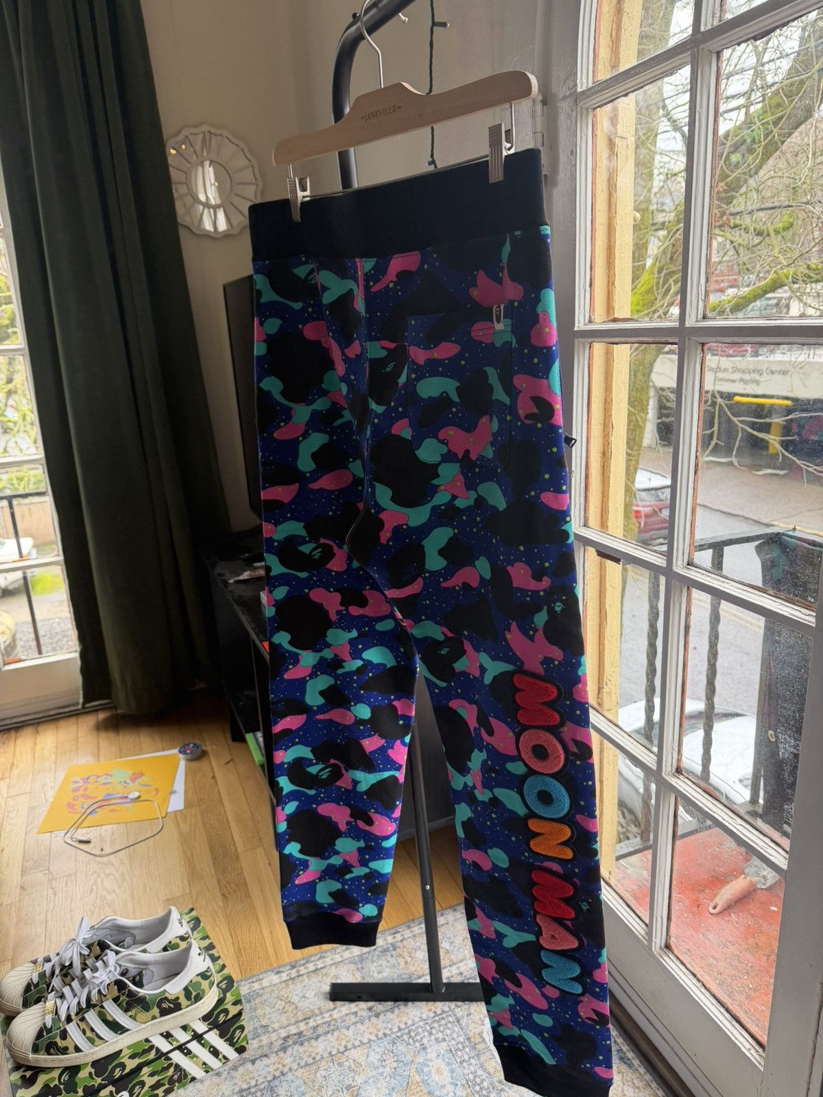 Bape Brand New Kid Cudi Bape sweatpants XL Size US 34 / EU 50 - 12 Thumbnail