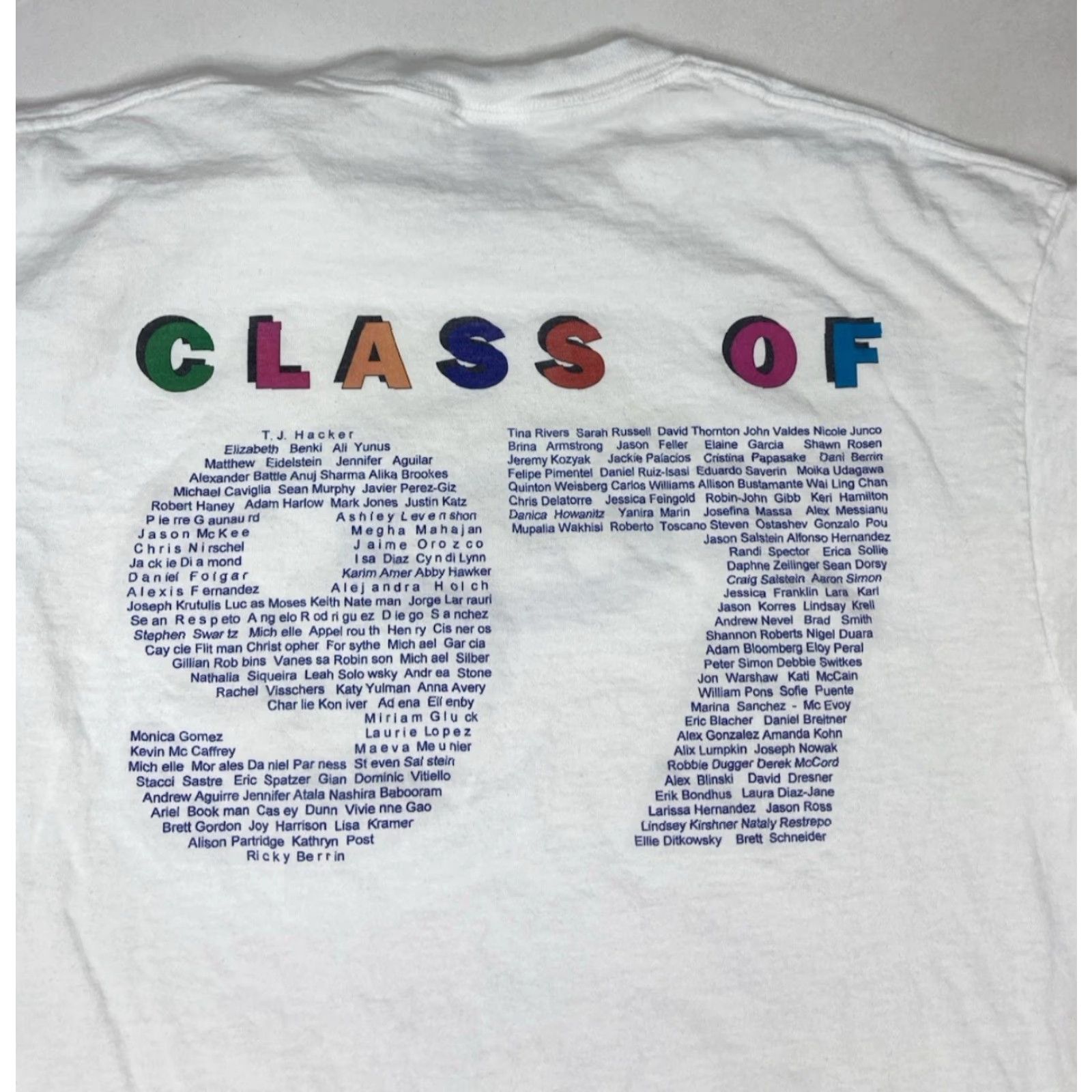 Delta VINTAGE California Love 97 Graphic T-shirt Men XL Class Of 1997 White 90s Size US XL / EU 56 / 4 - 6 Thumbnail