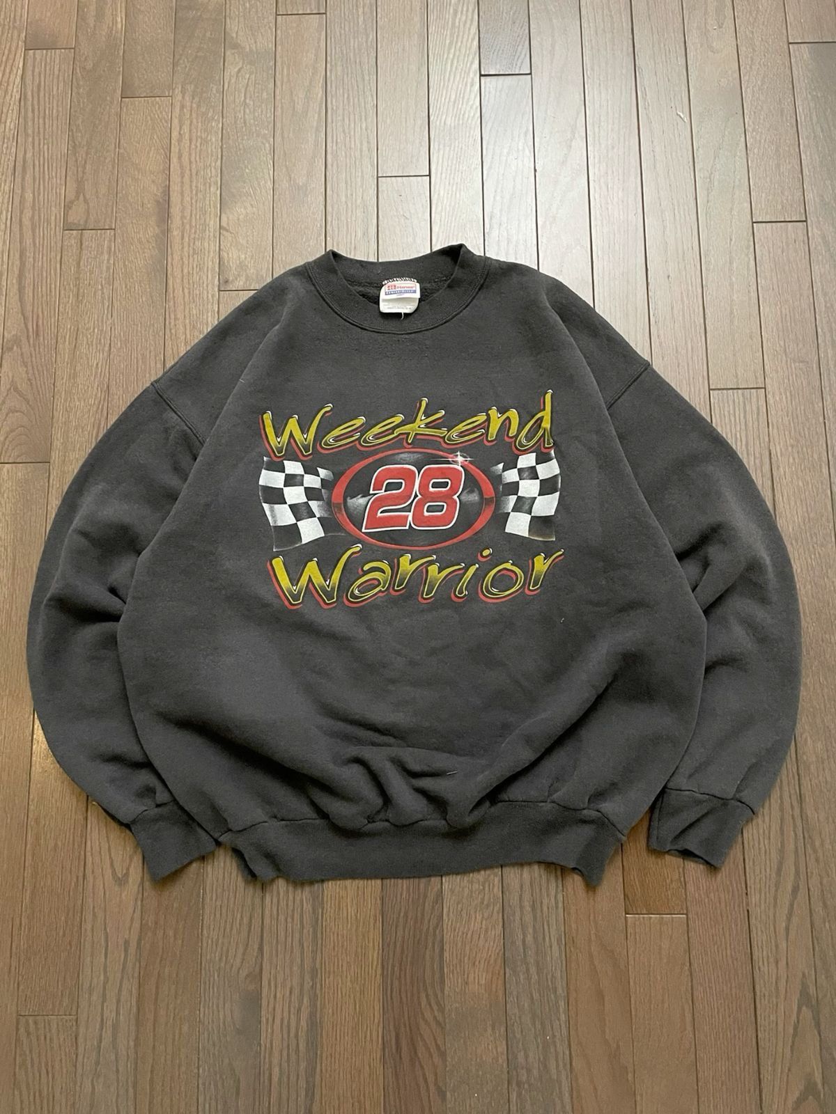 Carhartt Vintage Y2K Black Graphic Sweatshirt Crewneck Biker Russell Size US S / EU 44-46 / 1 - 1 Thumbnail
