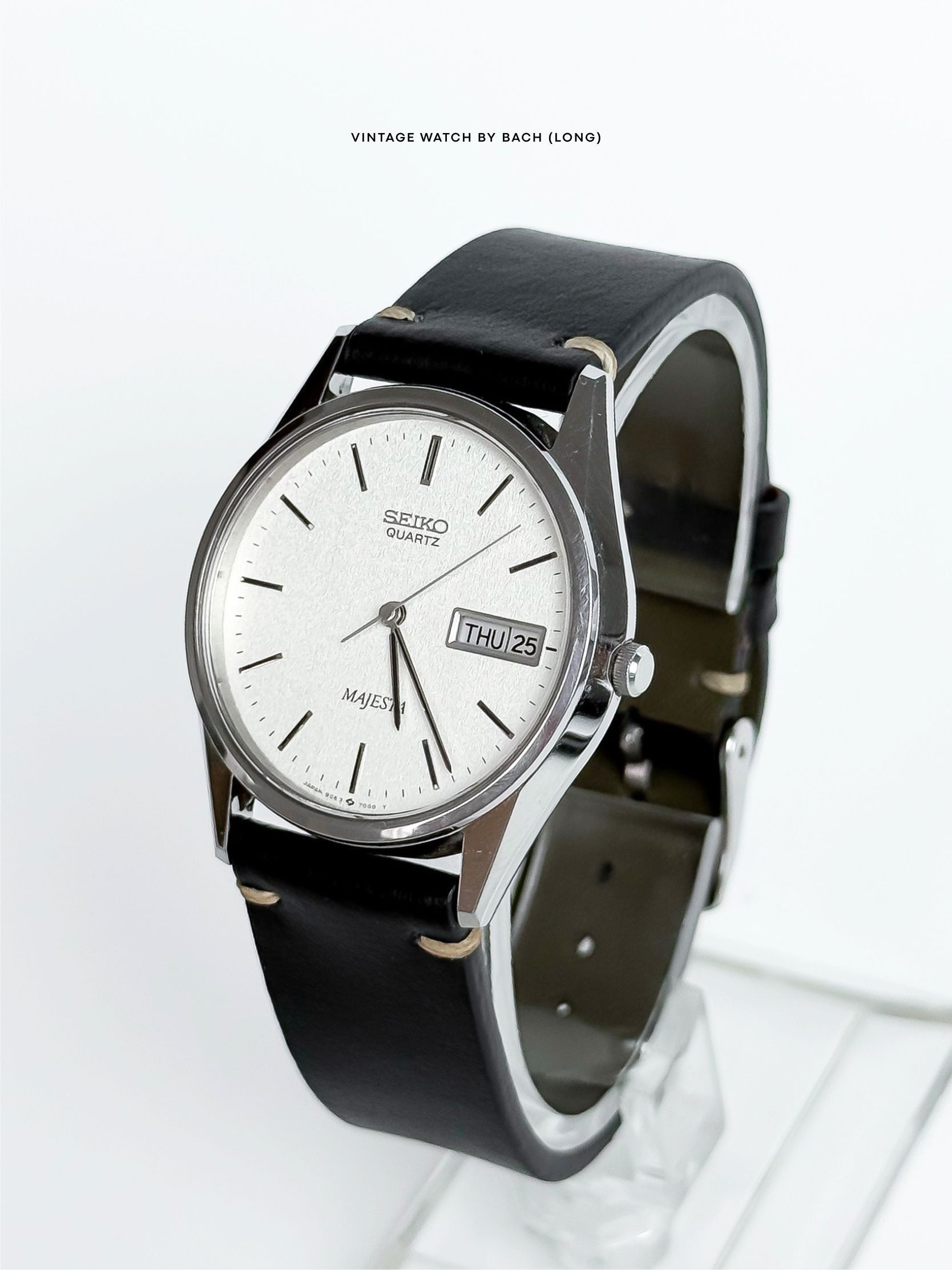 Seiko Seiko Majesta 9063-7000 HAQ Minimal White Dial Size ONE SIZE - 1 Thumbnail