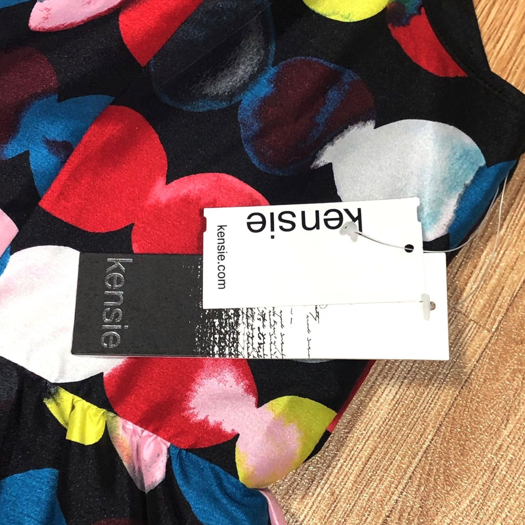 Vintage Kensie Dress Spotted A-Line Sleeveless BNWT Colourful L Women’s Large Multicoloured Polka Dot Knee Length Size L / US 10 / IT 46 - 4 Thumbnail
