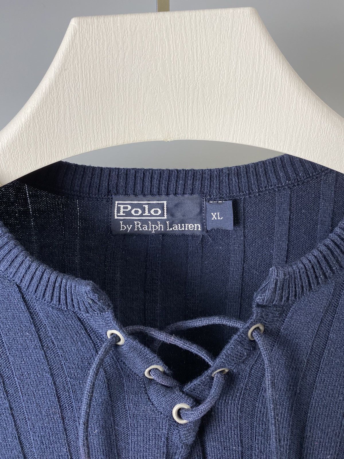 Polo Ralph Lauren × Ralph Lauren × Vintage Vintage Polo Ralph Lauren Knitted Men’s Sweat Size XL Size XL / US 12-14 / IT 48-50 - 5 Thumbnail