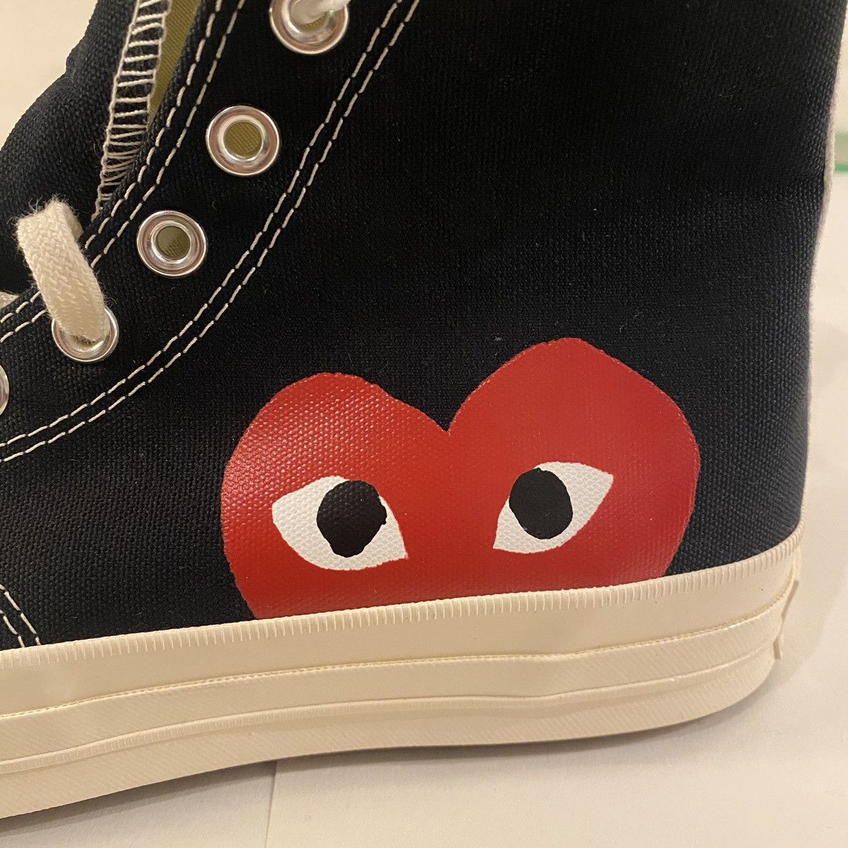 Comme des Garcons PLAY × Converse CDG converse AKA heart shoe bad? Size US 9 / EU 42 - 6 Thumbnail