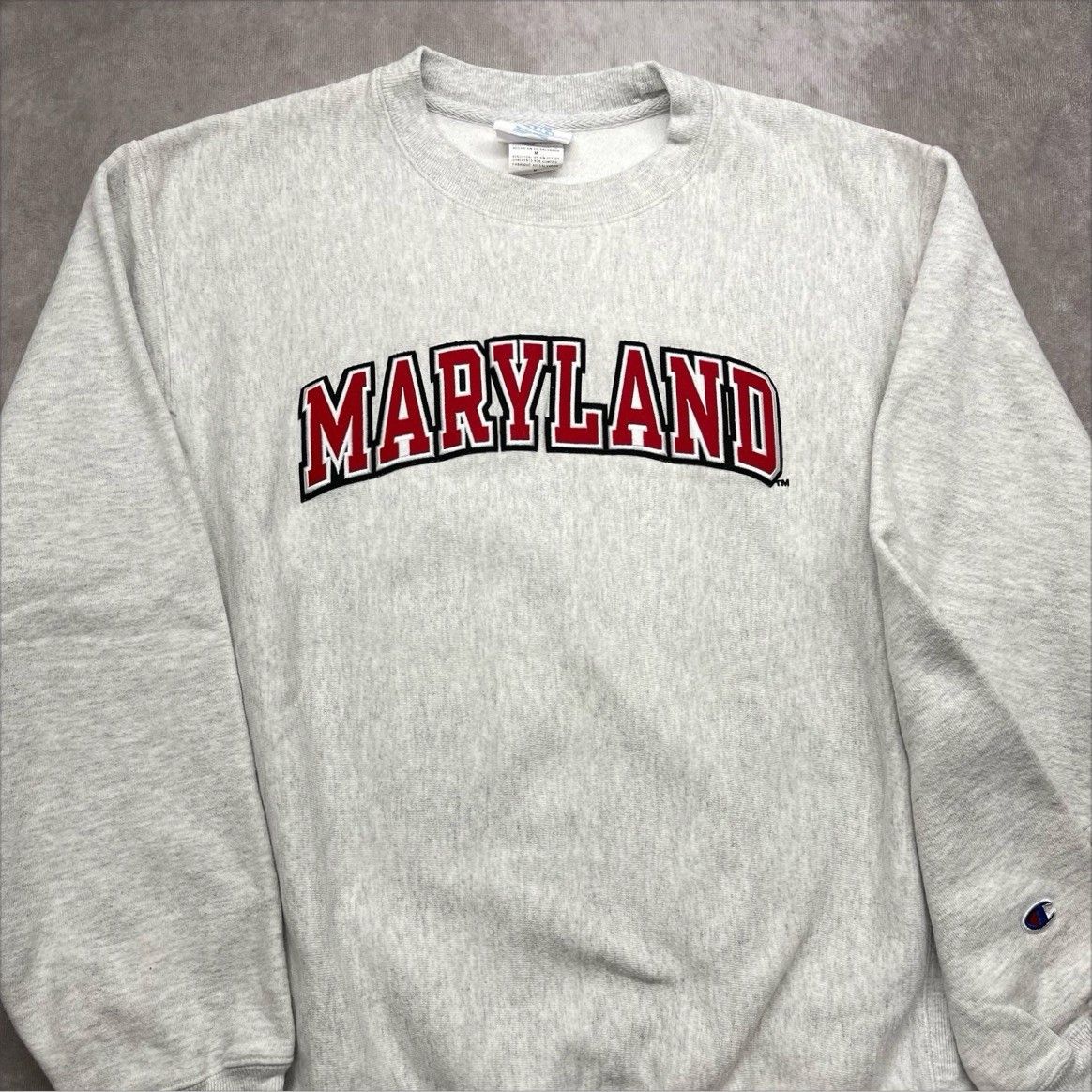 Champion VTG Champion Reverse Weave University Maryland Terrapins Swe Size US M / EU 48-50 / 2 - 1 Thumbnail