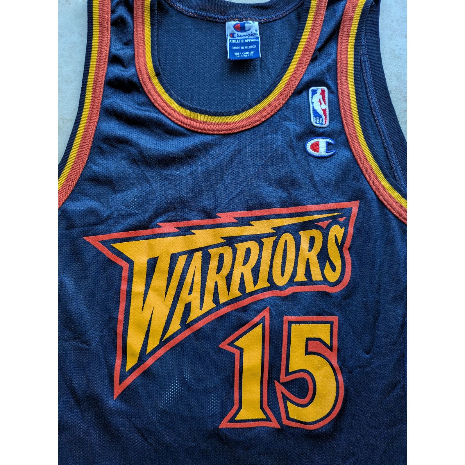 Champion × NBA SPREWELL 1997 Golden State Warriors 90s jersey 40 Bolt vtg Size US M / EU 48-50 / 2 - 3 Thumbnail