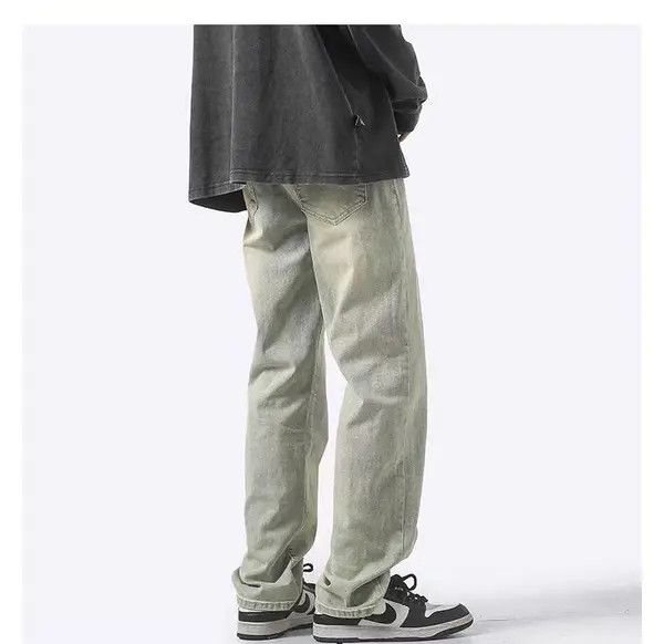 VIBE Light Gray High Street Vintage Casual Jeans Size US 28 / EU 44 - 3 Thumbnail