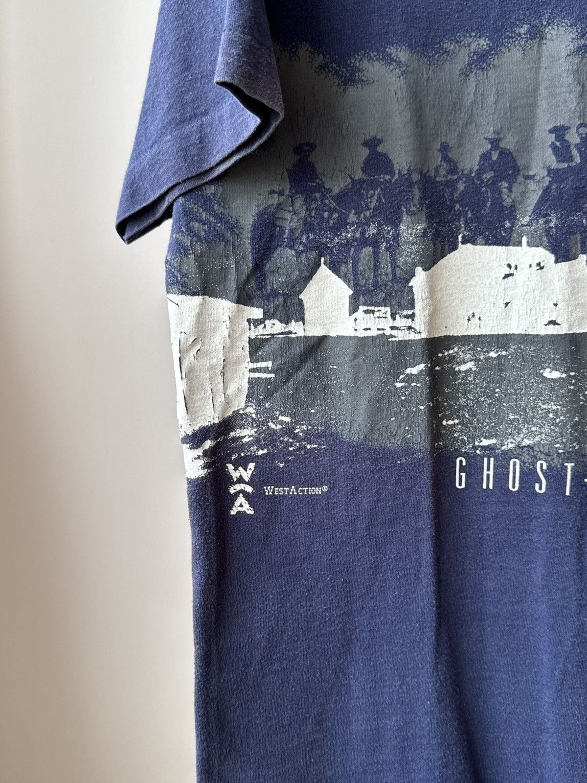 Vintage Vintage 90s Ghost Rider Cowboys Western Single Stitch Tee Size US M / EU 48-50 / 2 - 4 Thumbnail
