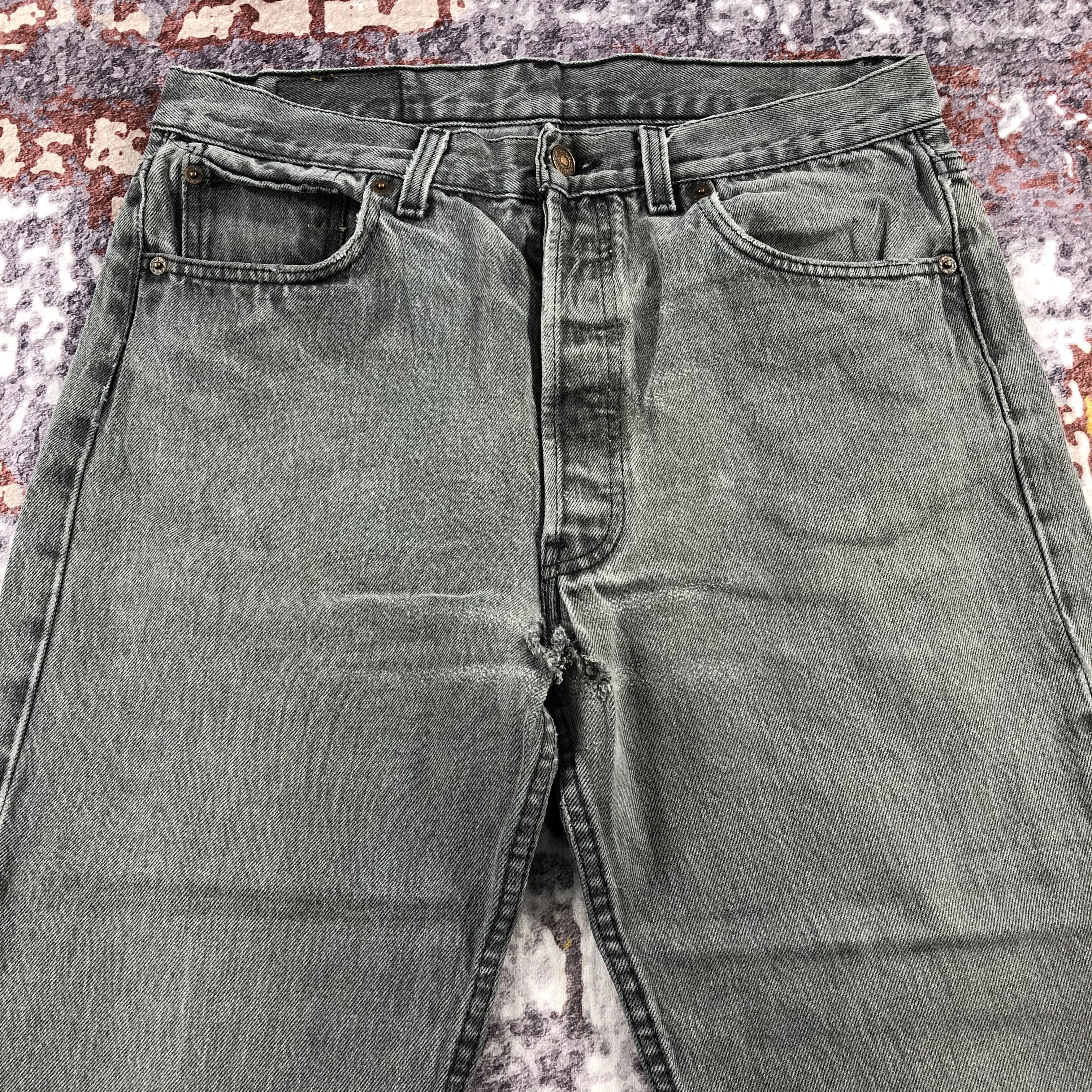 Levi's × Vintage 90s Vintage Levis 501 Earth Tone Jeans-JM2348 Size US 33 - 3 Thumbnail