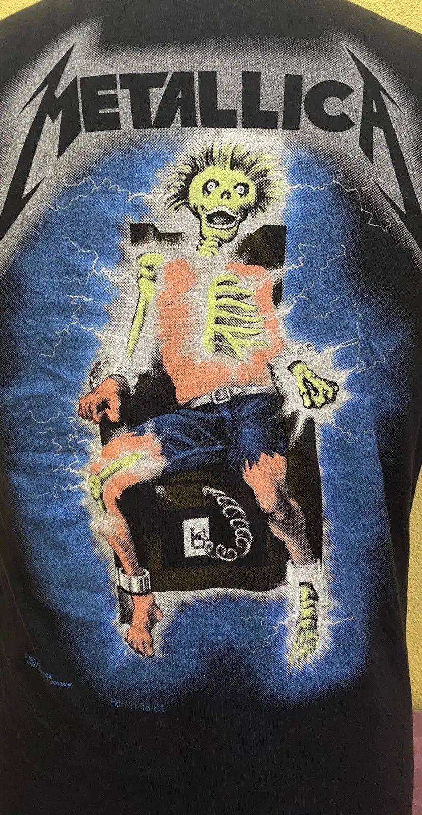 Vintage 💥FINAL DROP💥VINTAGE BROCKUM 80 90 S METALLICA Size US L / EU 52-54 / 3 - 5 Thumbnail